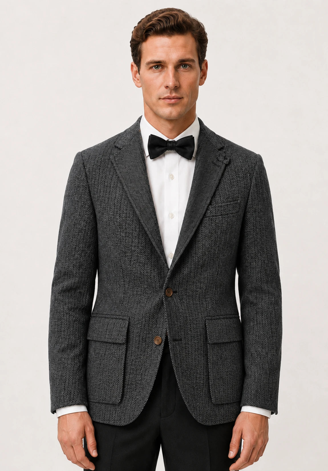 Men's herringbone jacket