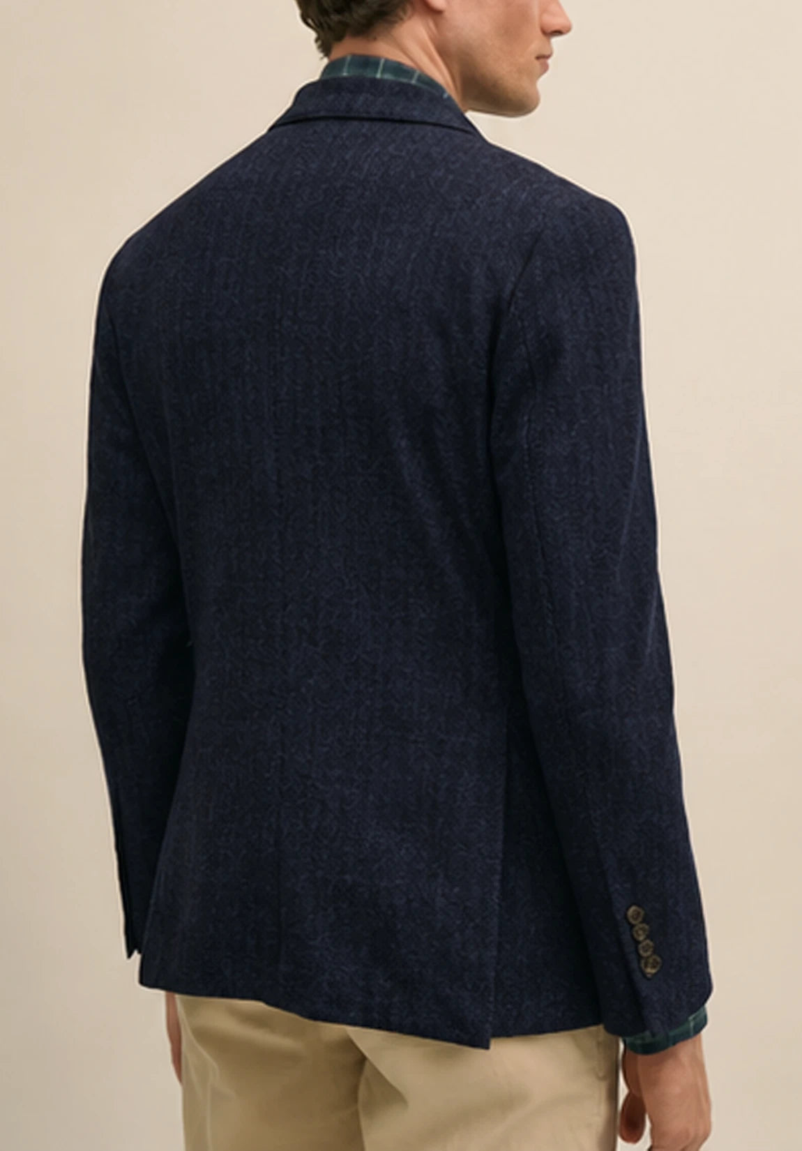 Men's herringbone jacket