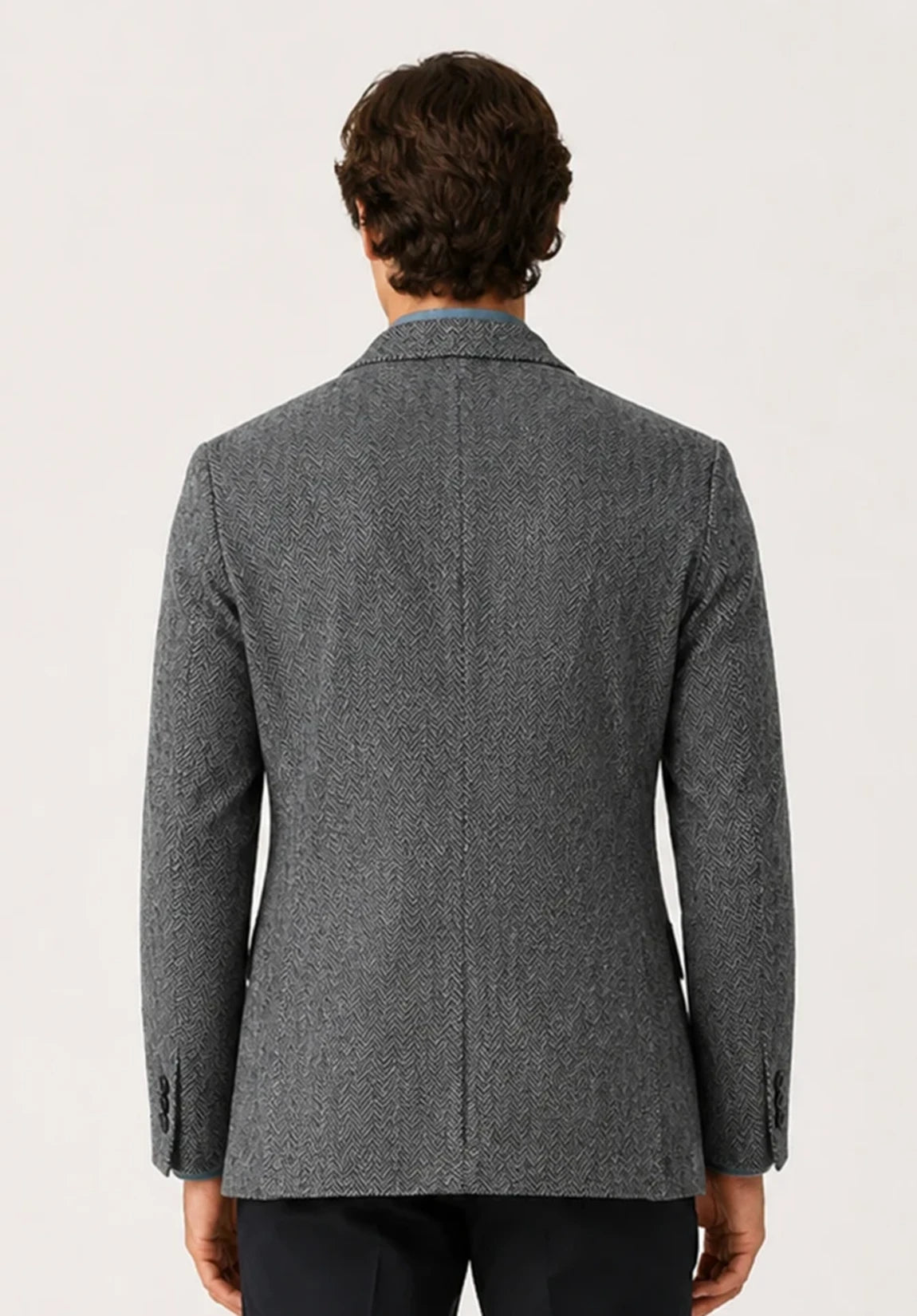 Men's herringbone jacket