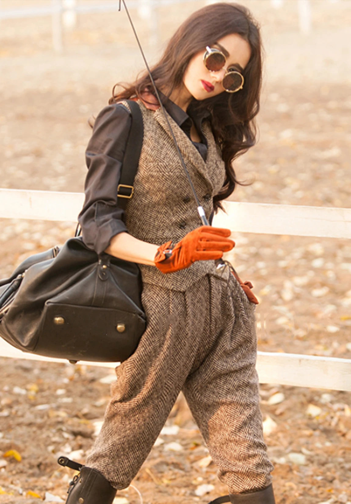 Women Tweeed Vest