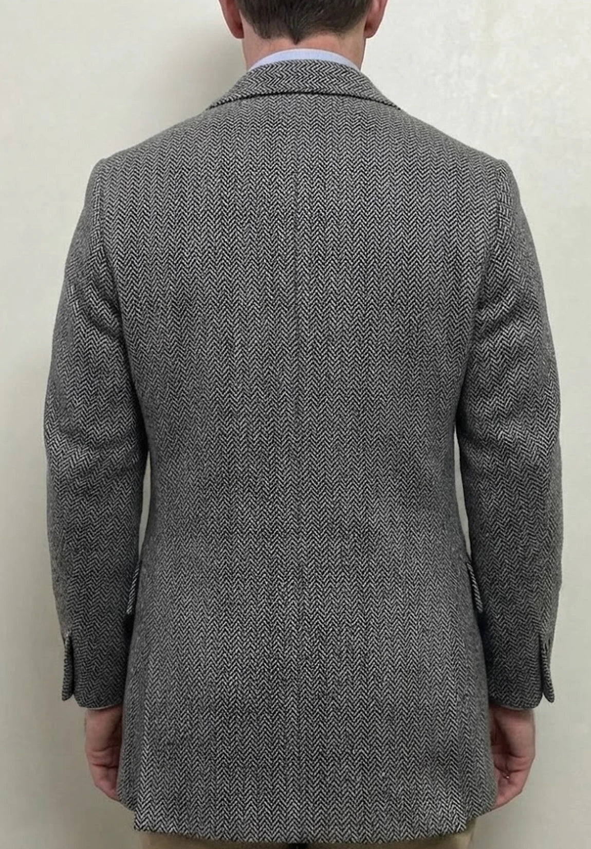 Men's herringbone jacket