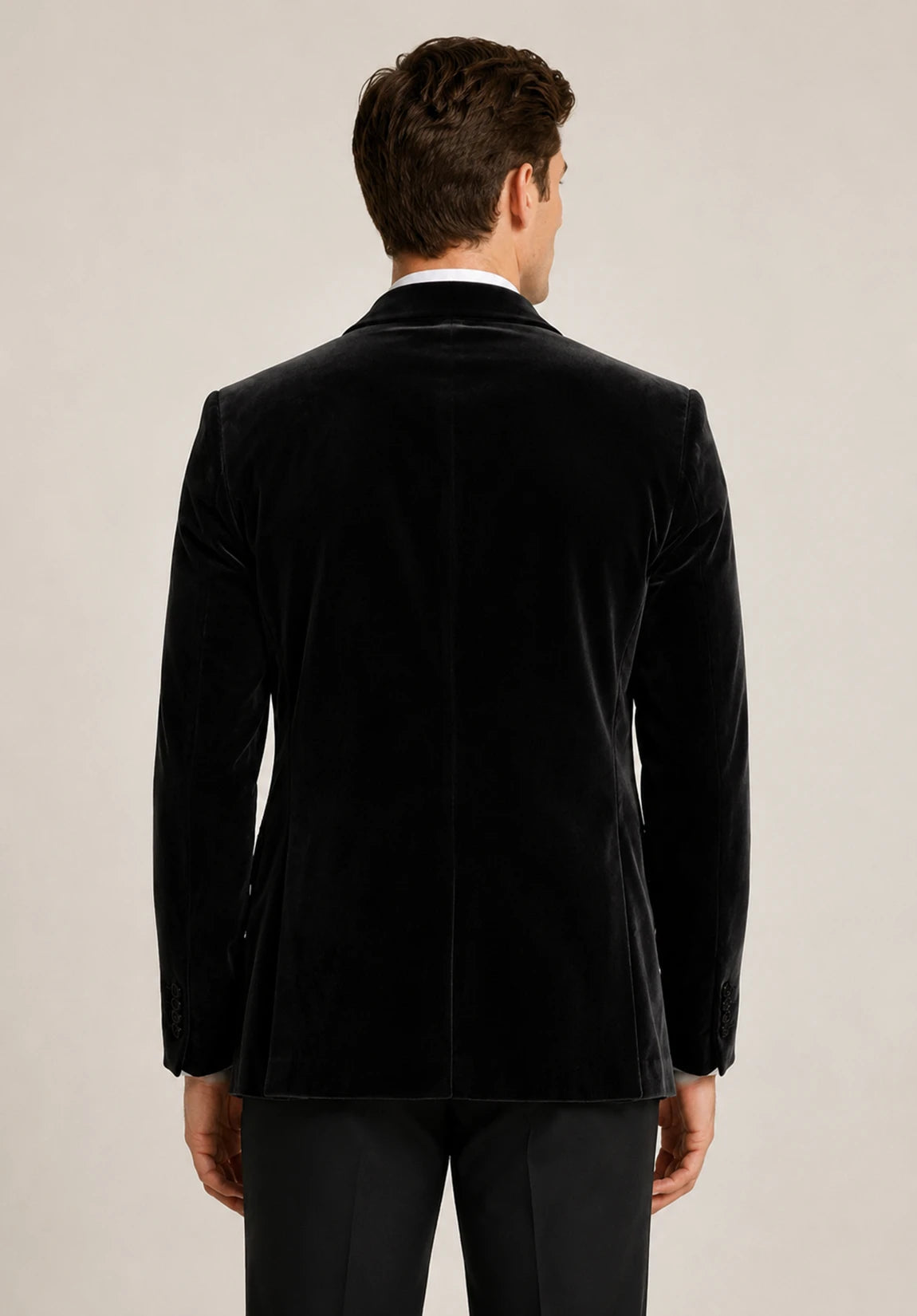 Men's velvet jacket