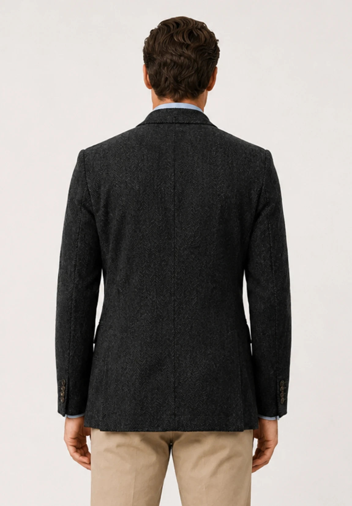 Men's herringbone jacket