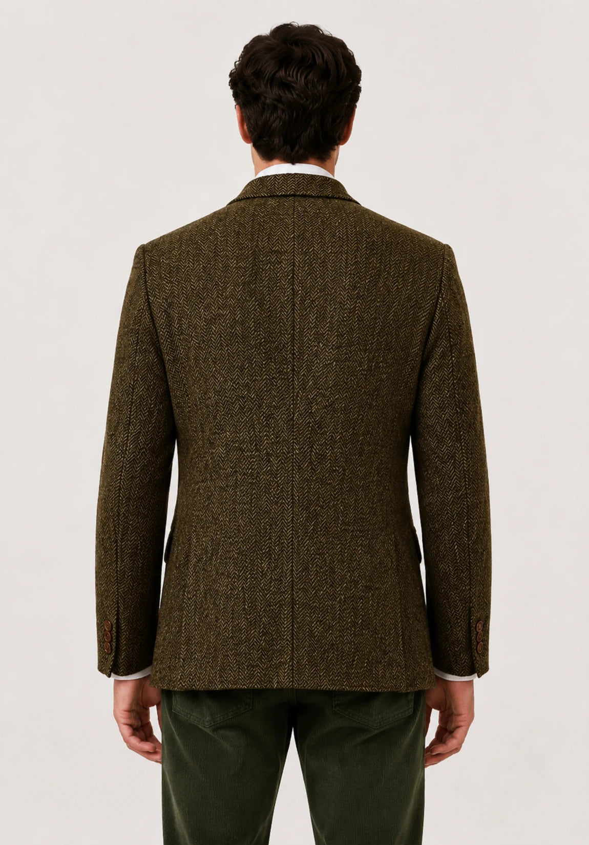Men's herringbone jacket