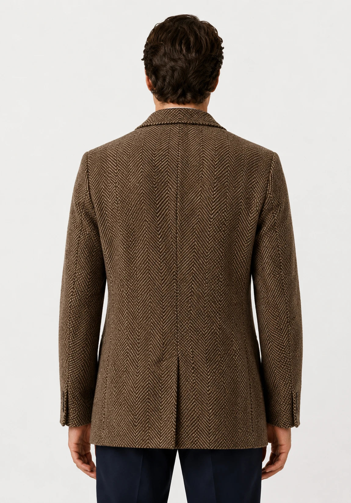 Men's herringbone jacket
