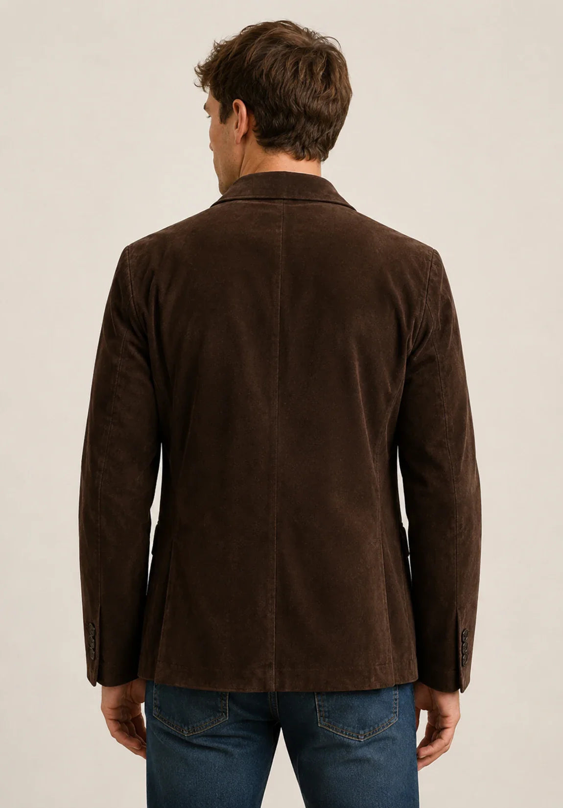 Men's suede jacket