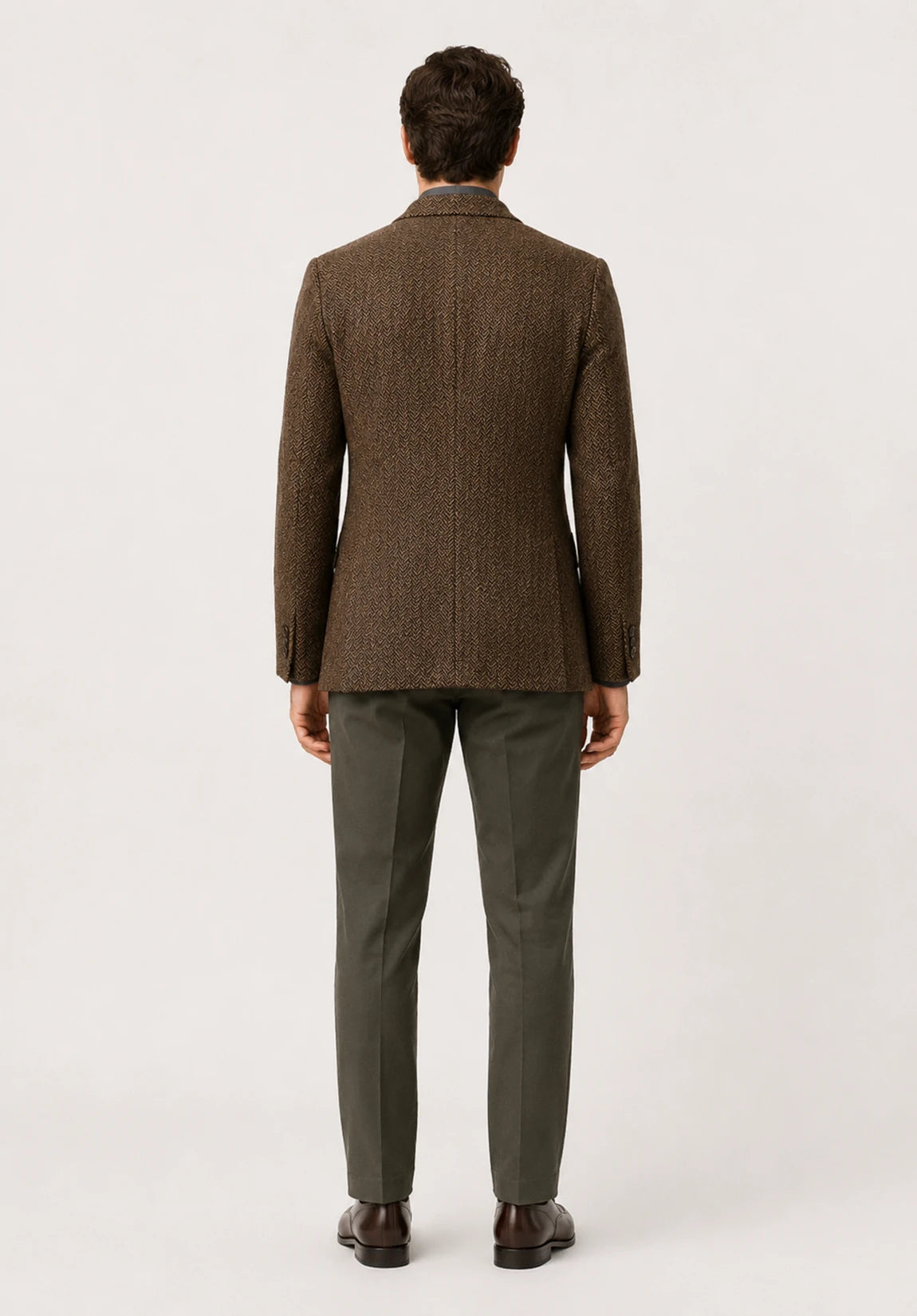 Men's herringbone jacket