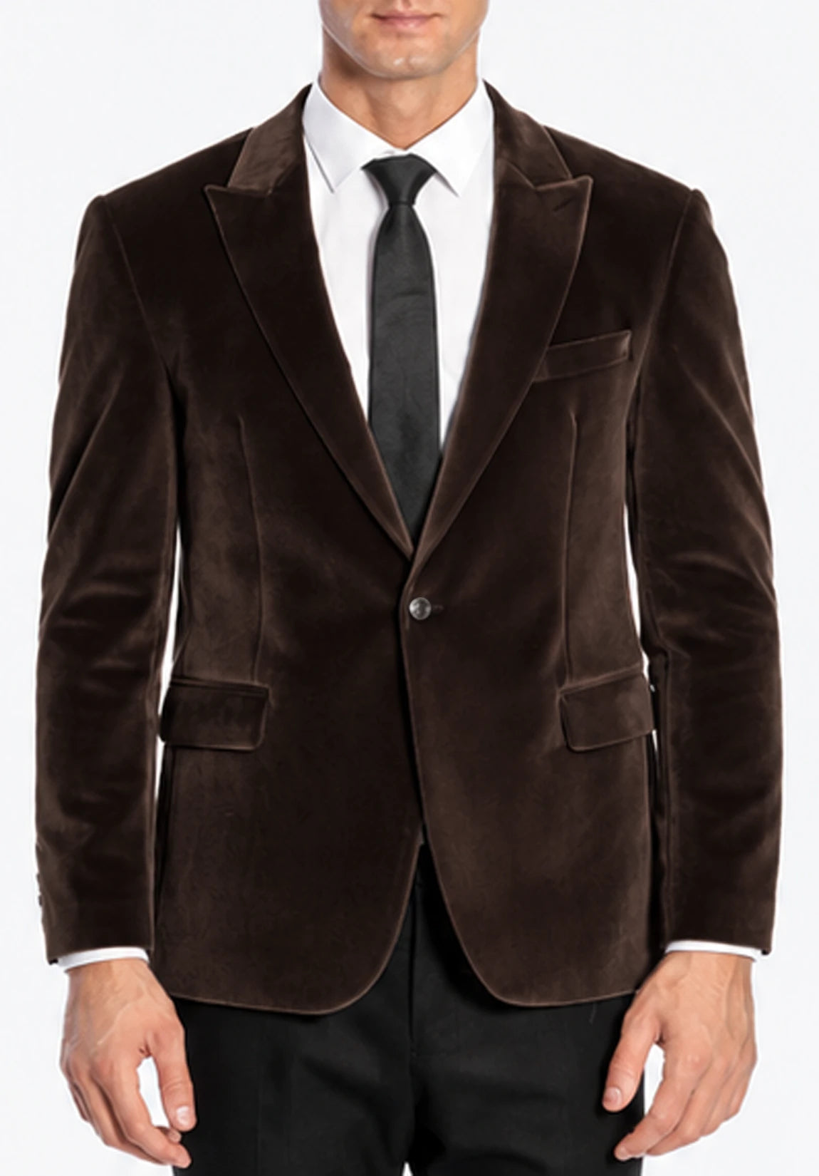 Men's velvet jacket