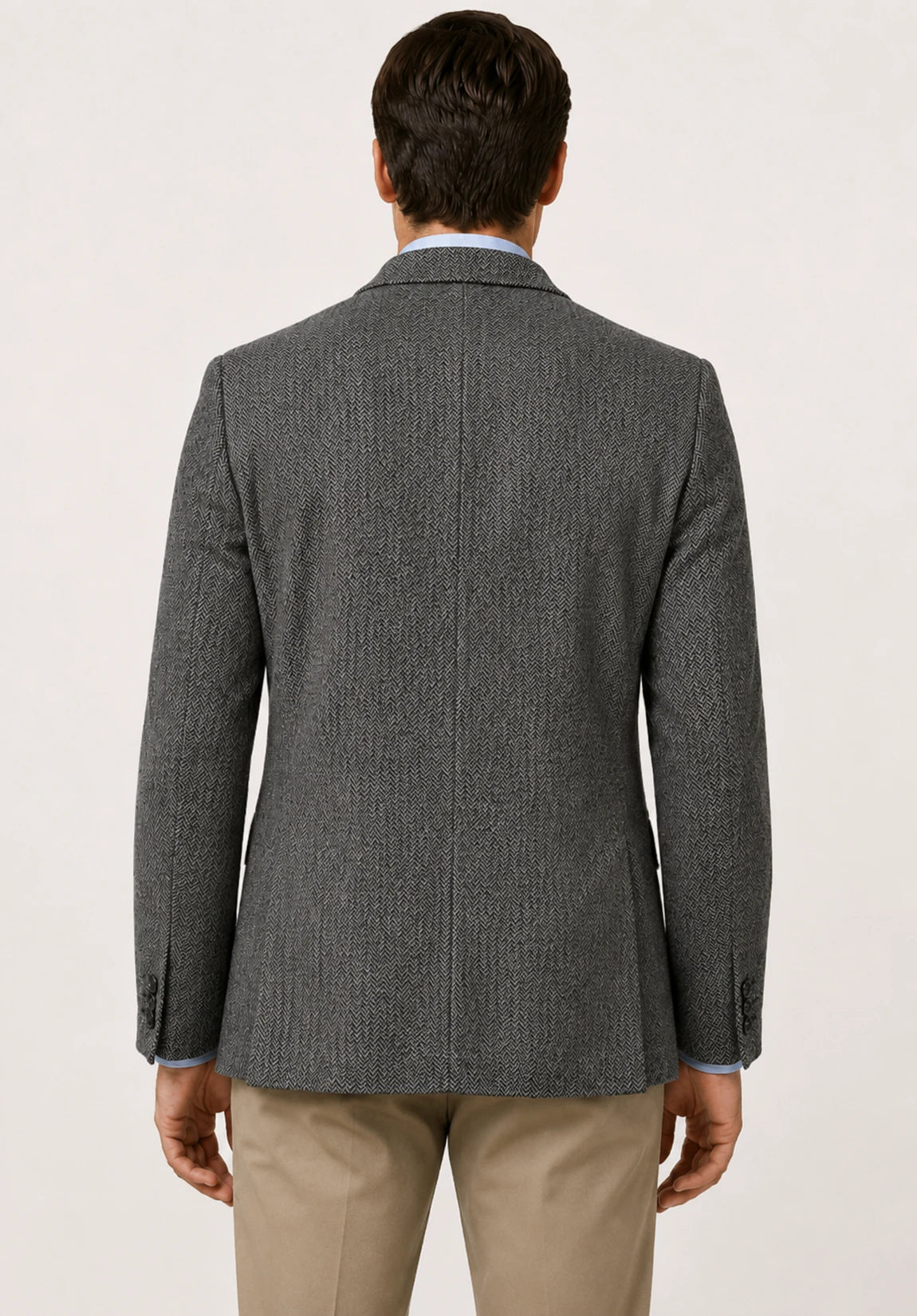 Men's herringbone jacket