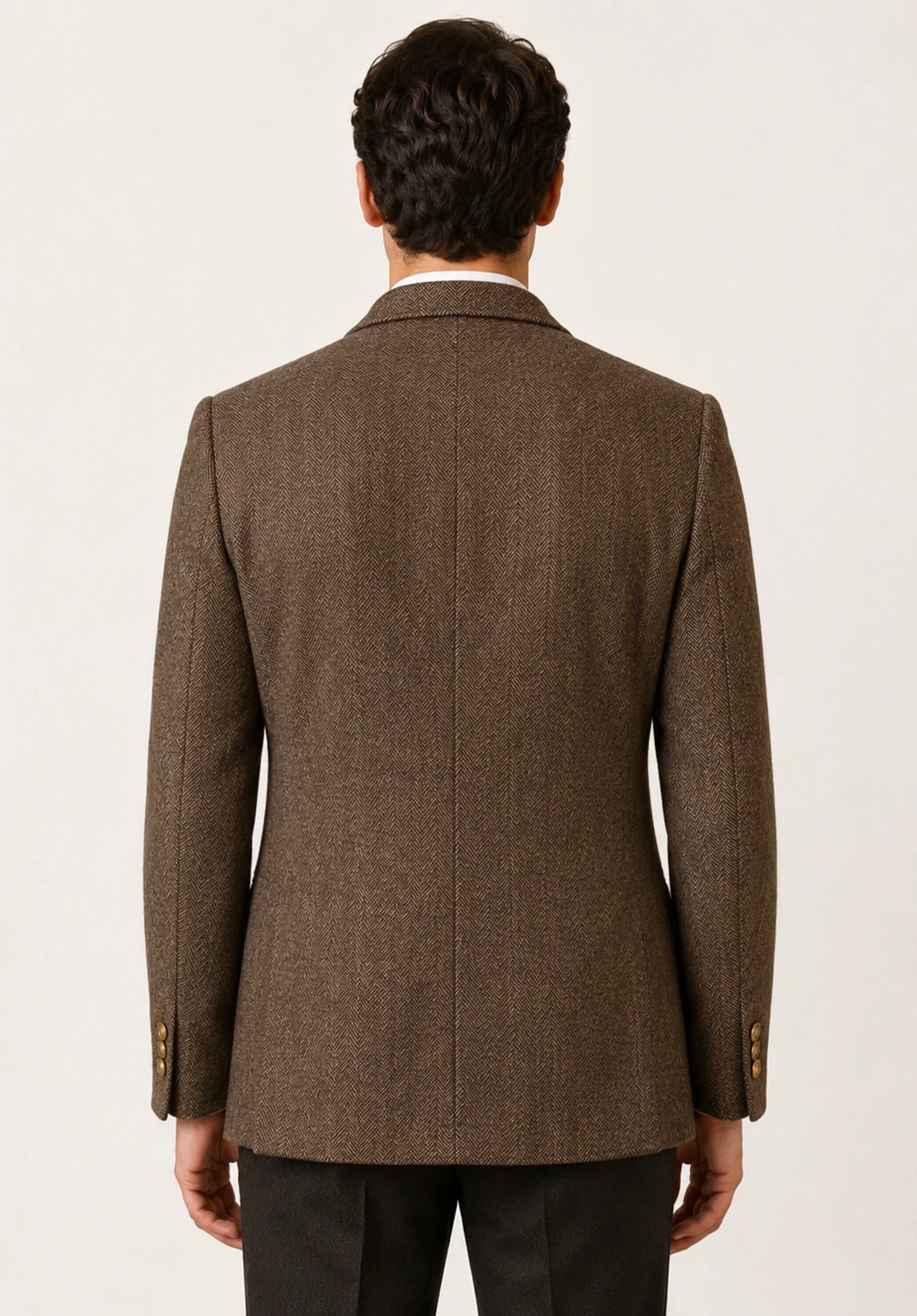 Men's herringbone jacket