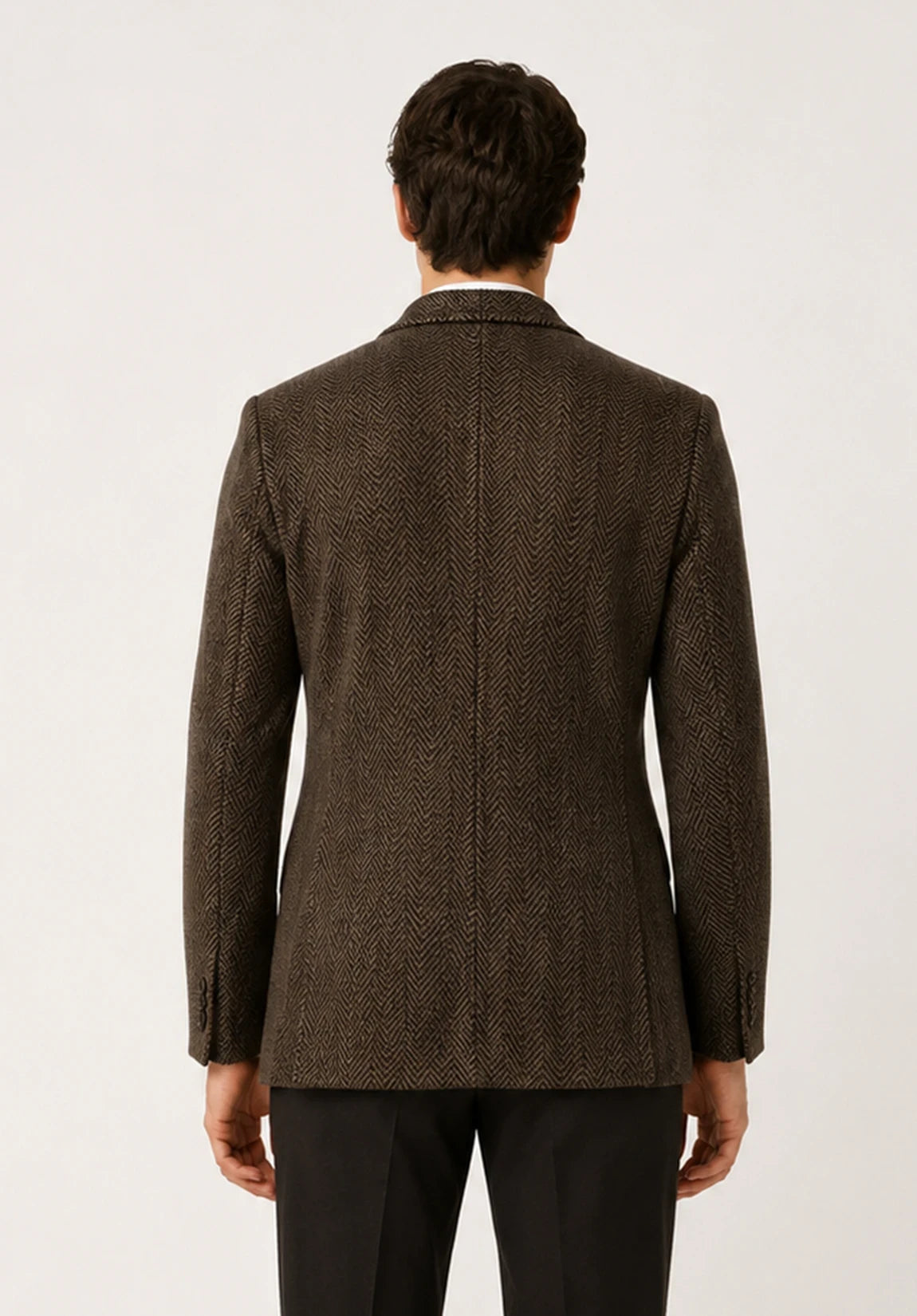 Men's herringbone jacket