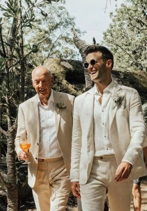 Men Linen Suit