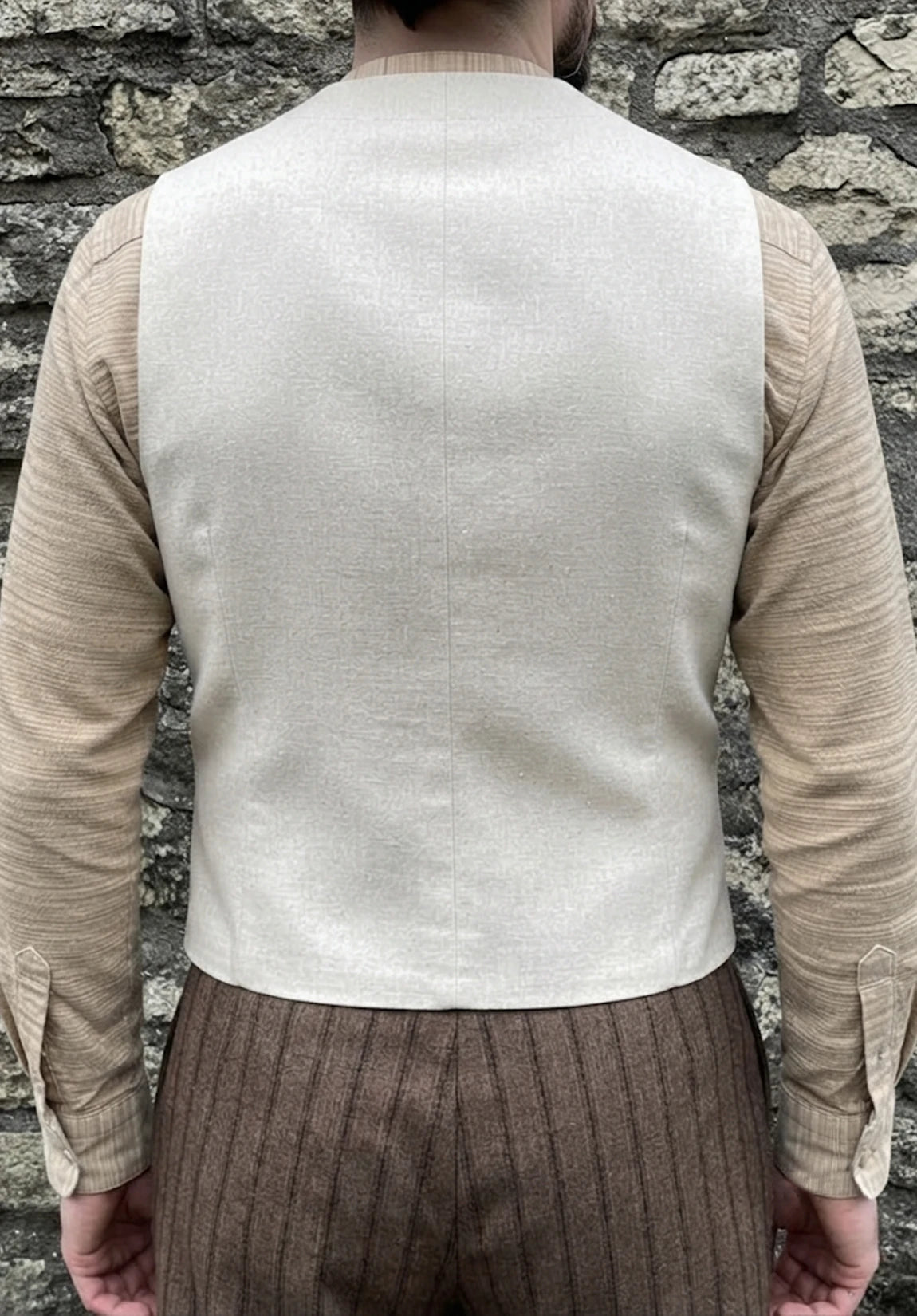 Men's Linen Vest