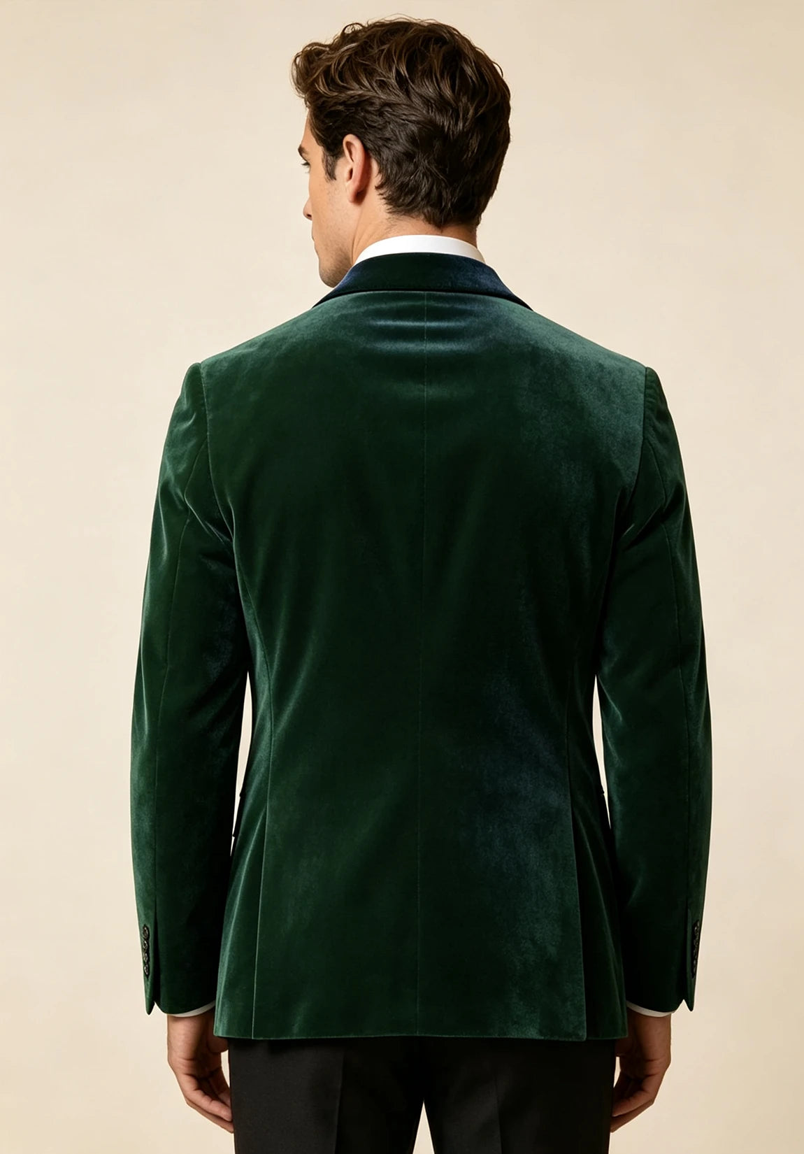 Men's velvet jacket