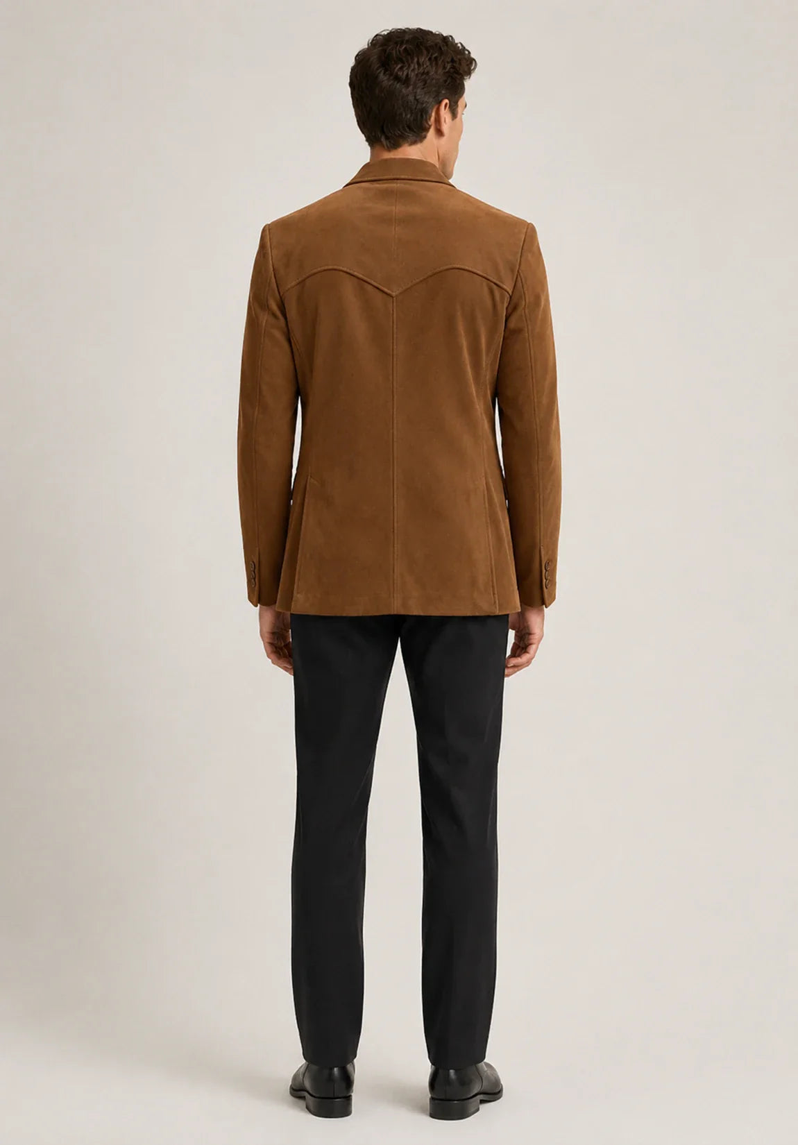 Men's suede jacket