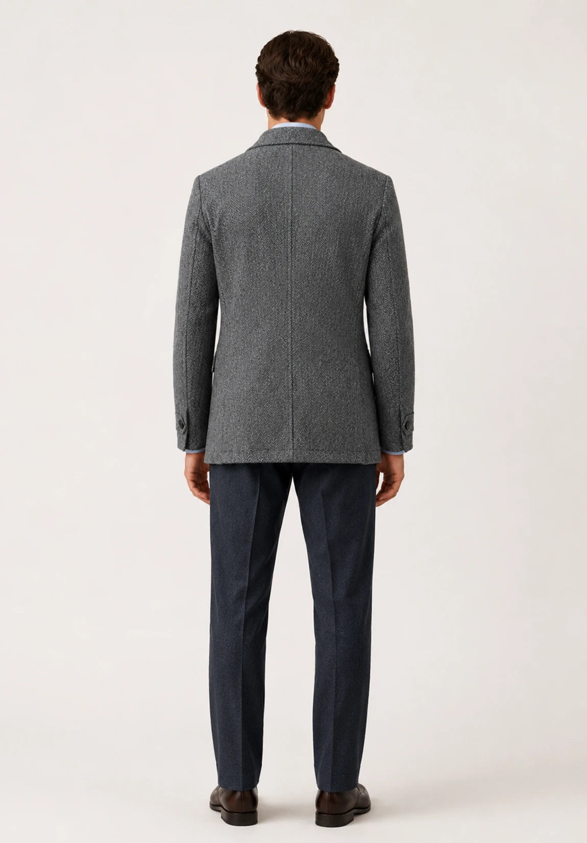 Men's herringbone jacket