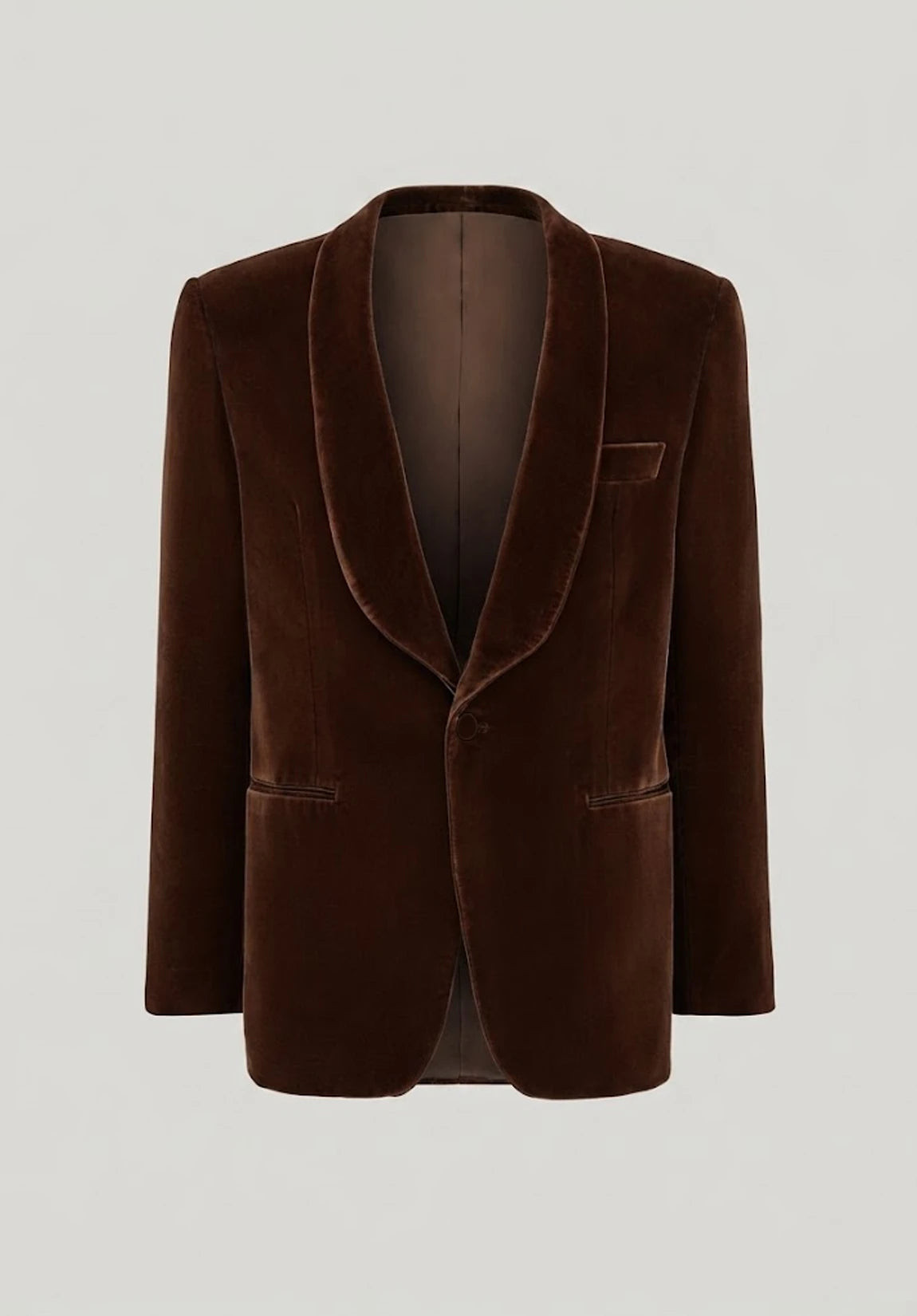 Men's velvet jacket
