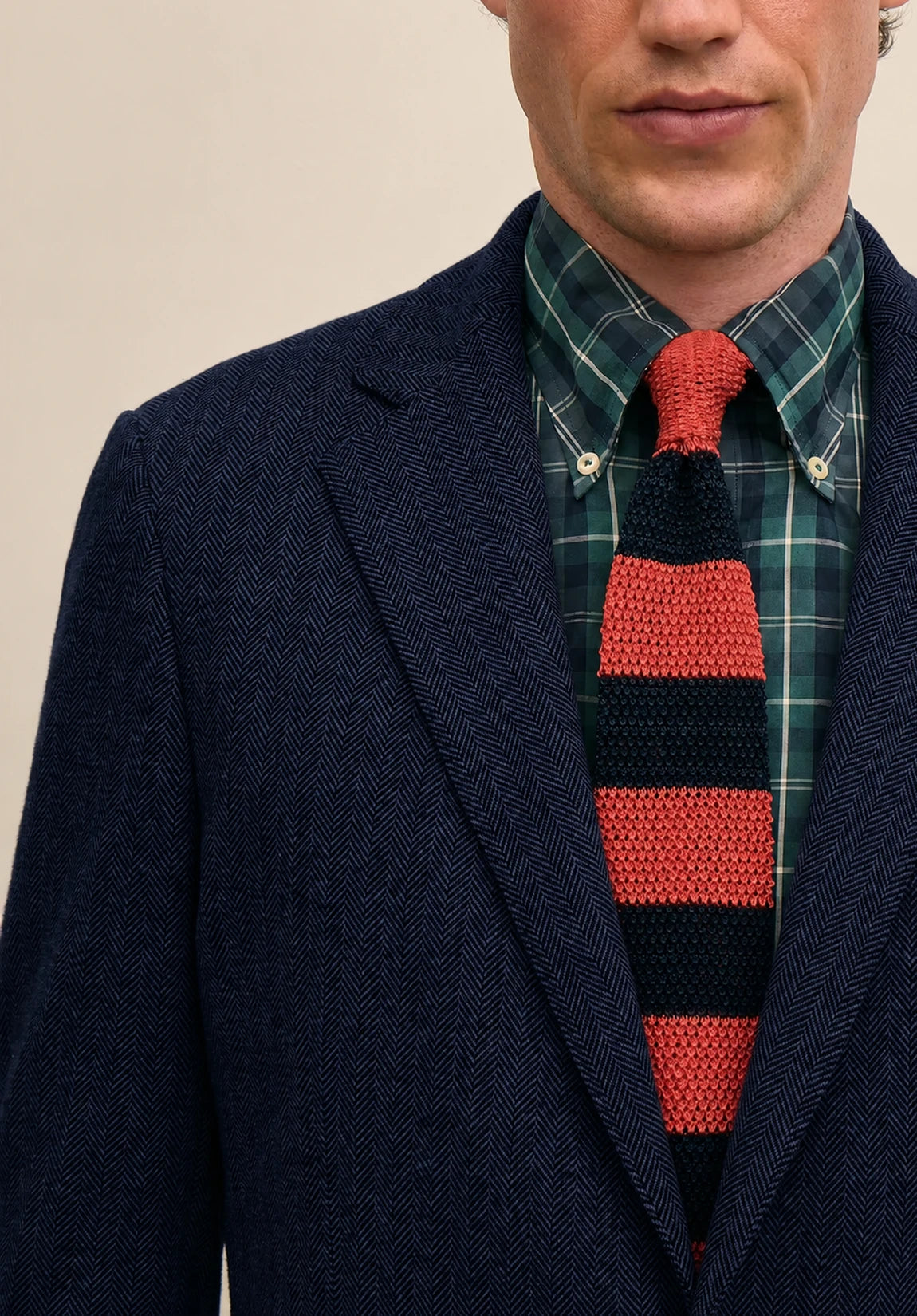 Men's herringbone jacket