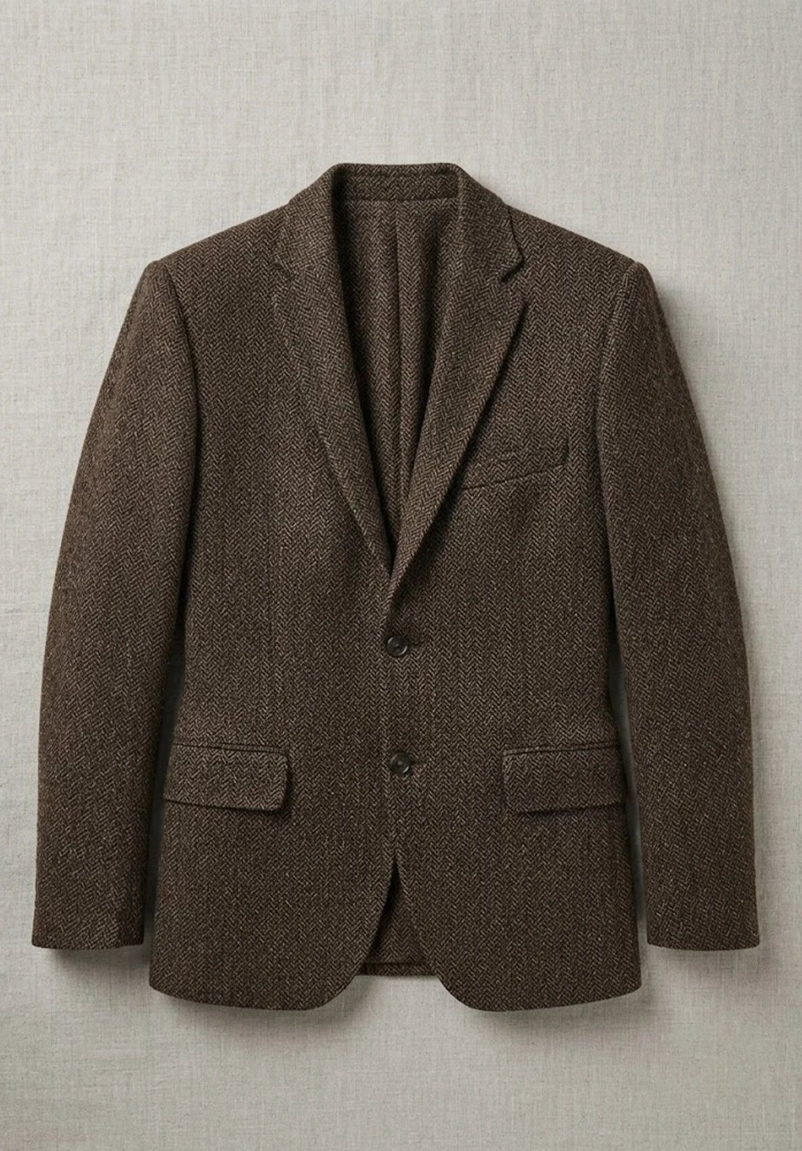 Men's herringbone jacket