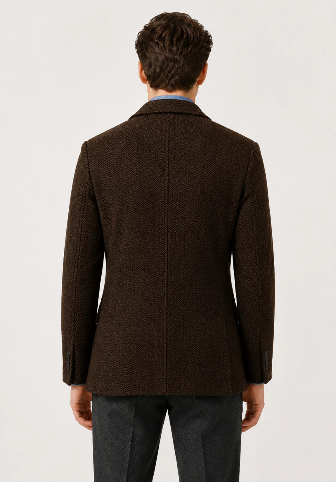 Men's herringbone jacket