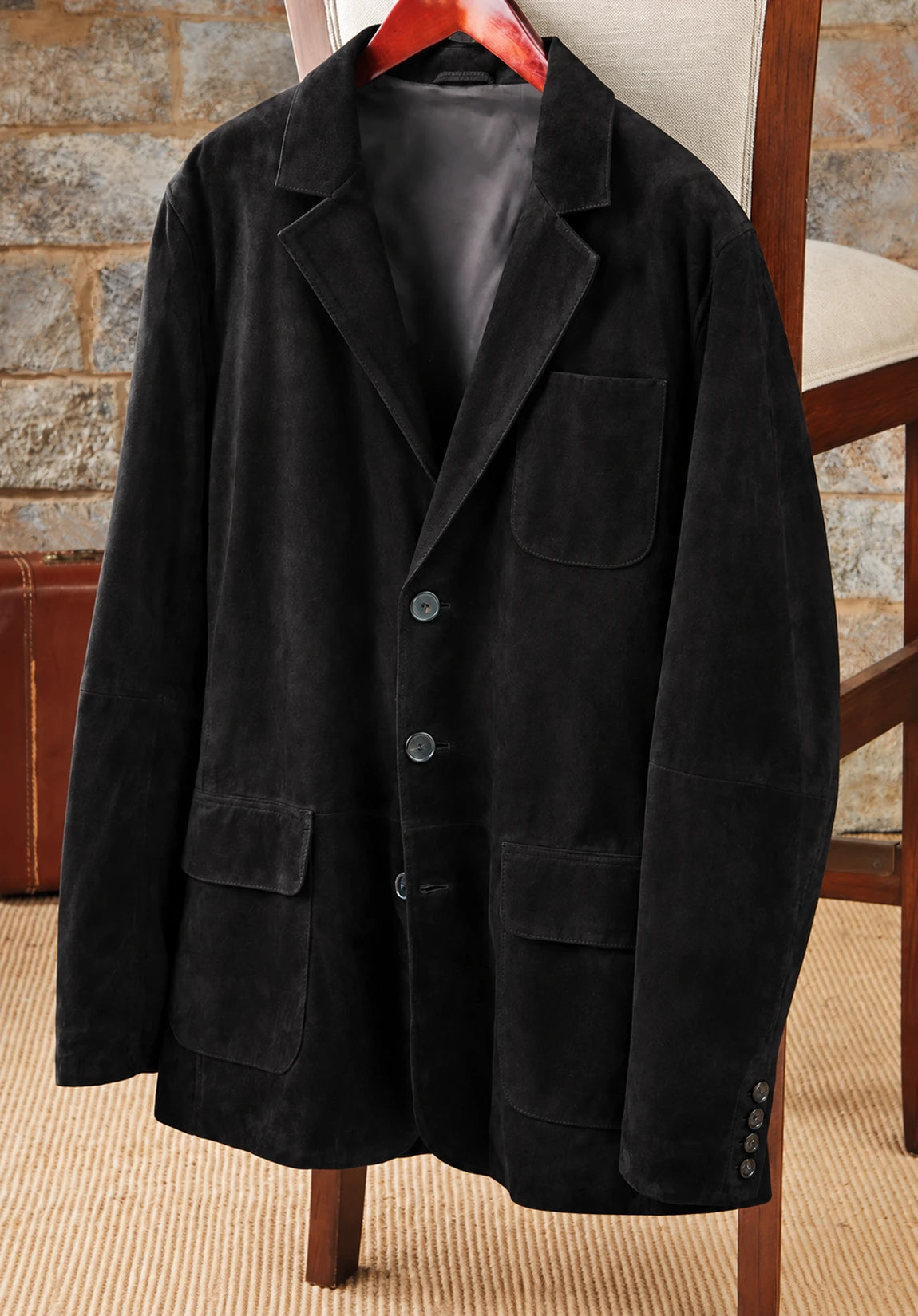 Men's suede jacket