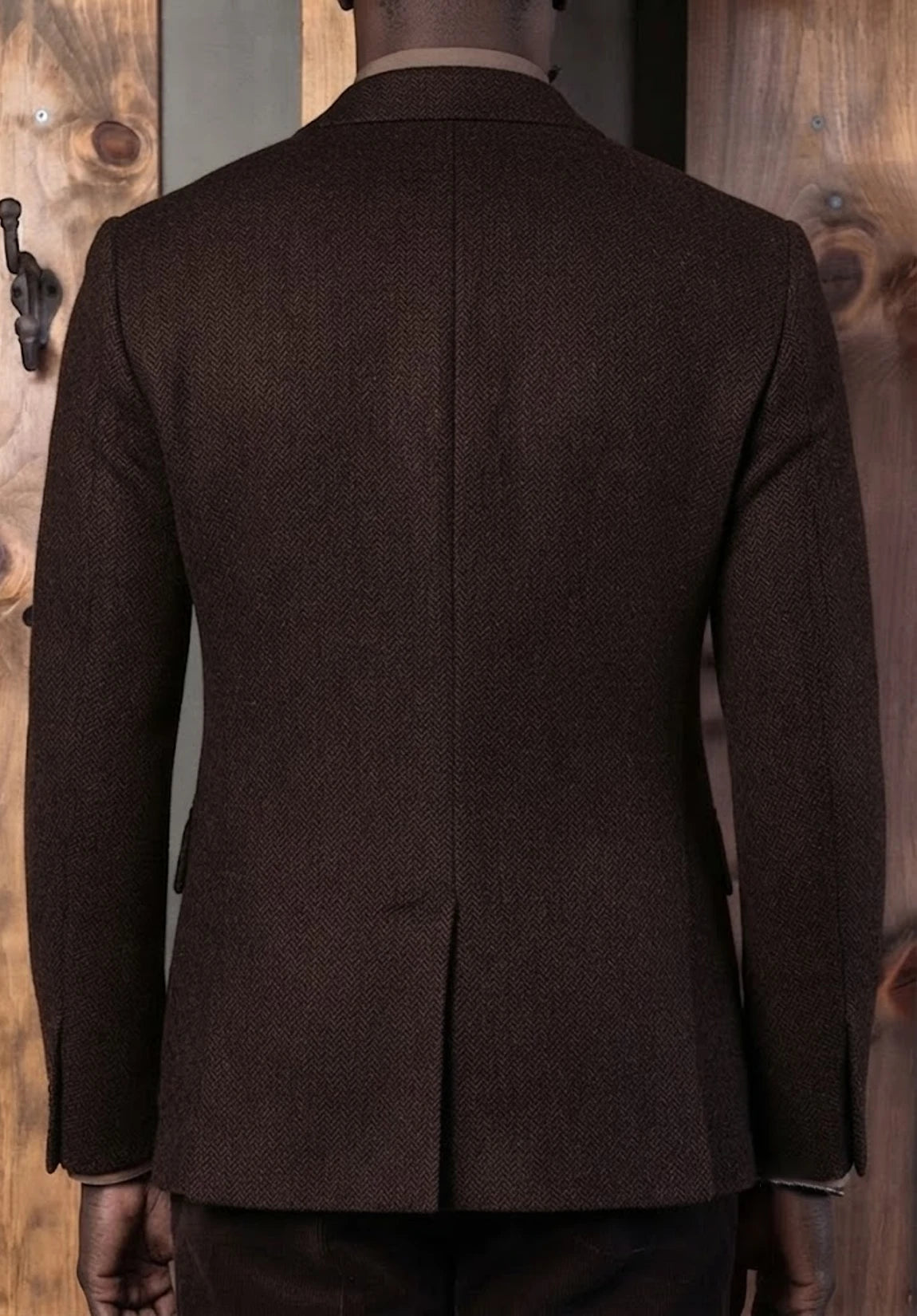 Men's herringbone jacket