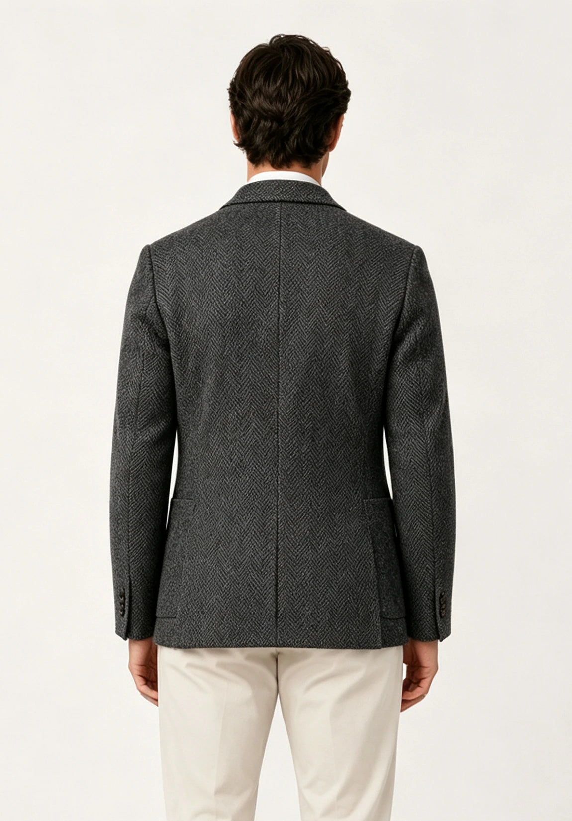 Men's herringbone jacket