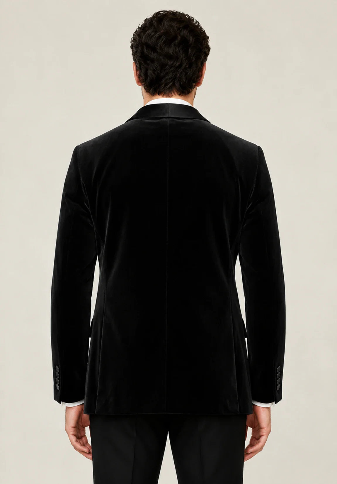 Men's velvet jacket