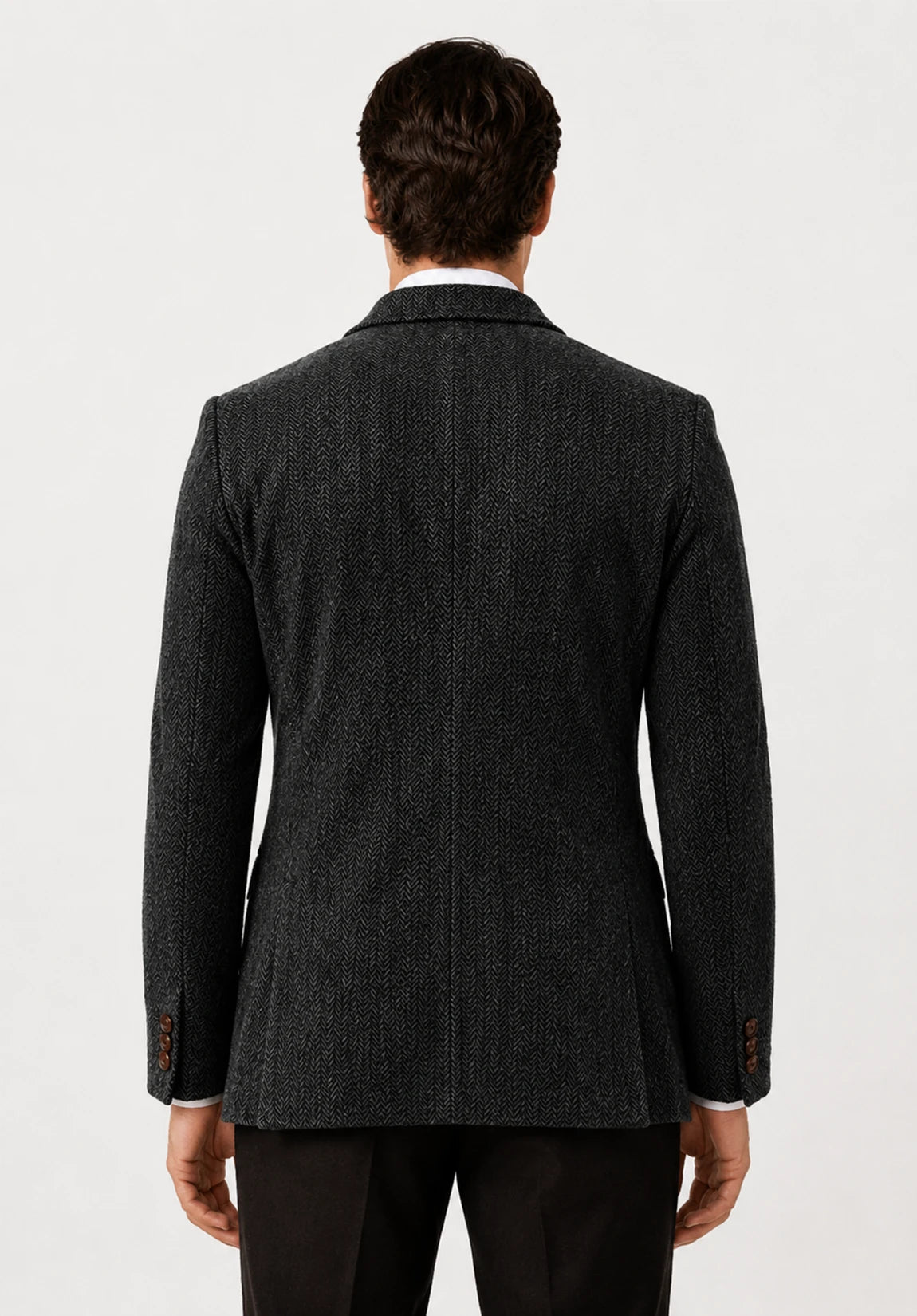 Men's herringbone jacket