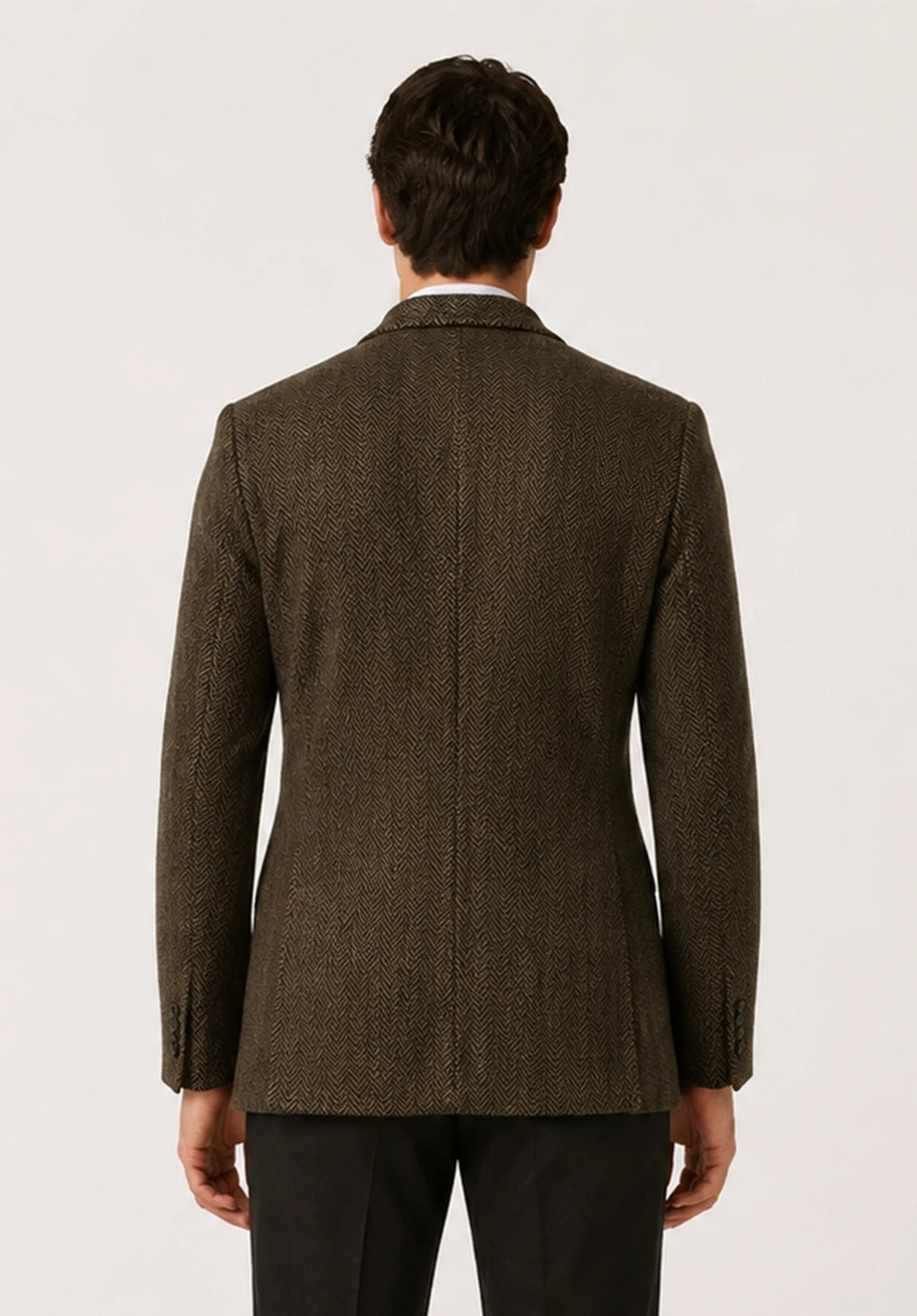 Men's herringbone jacket