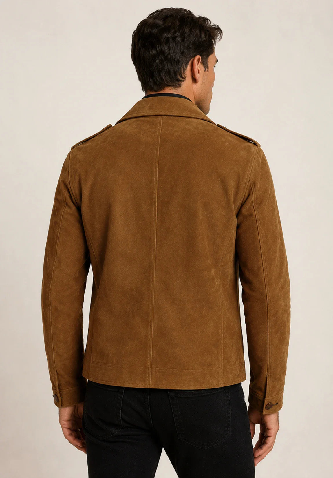 Men's suede jacket