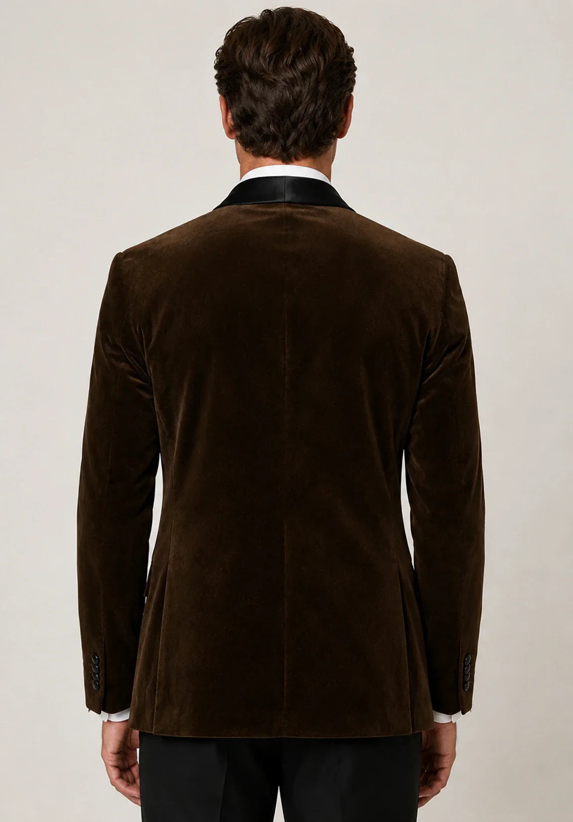 Men's velvet jacket