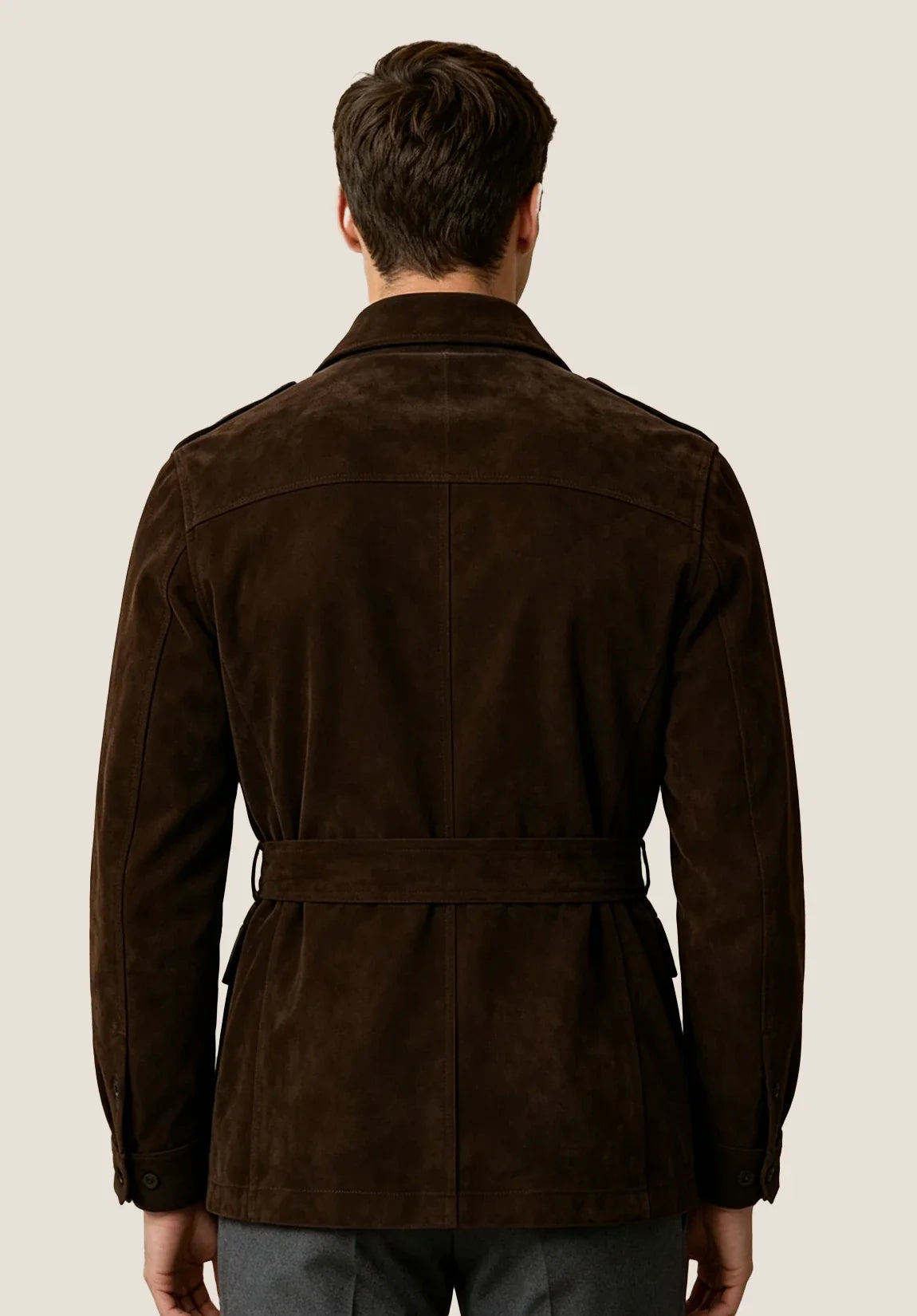 Men's suede jacket