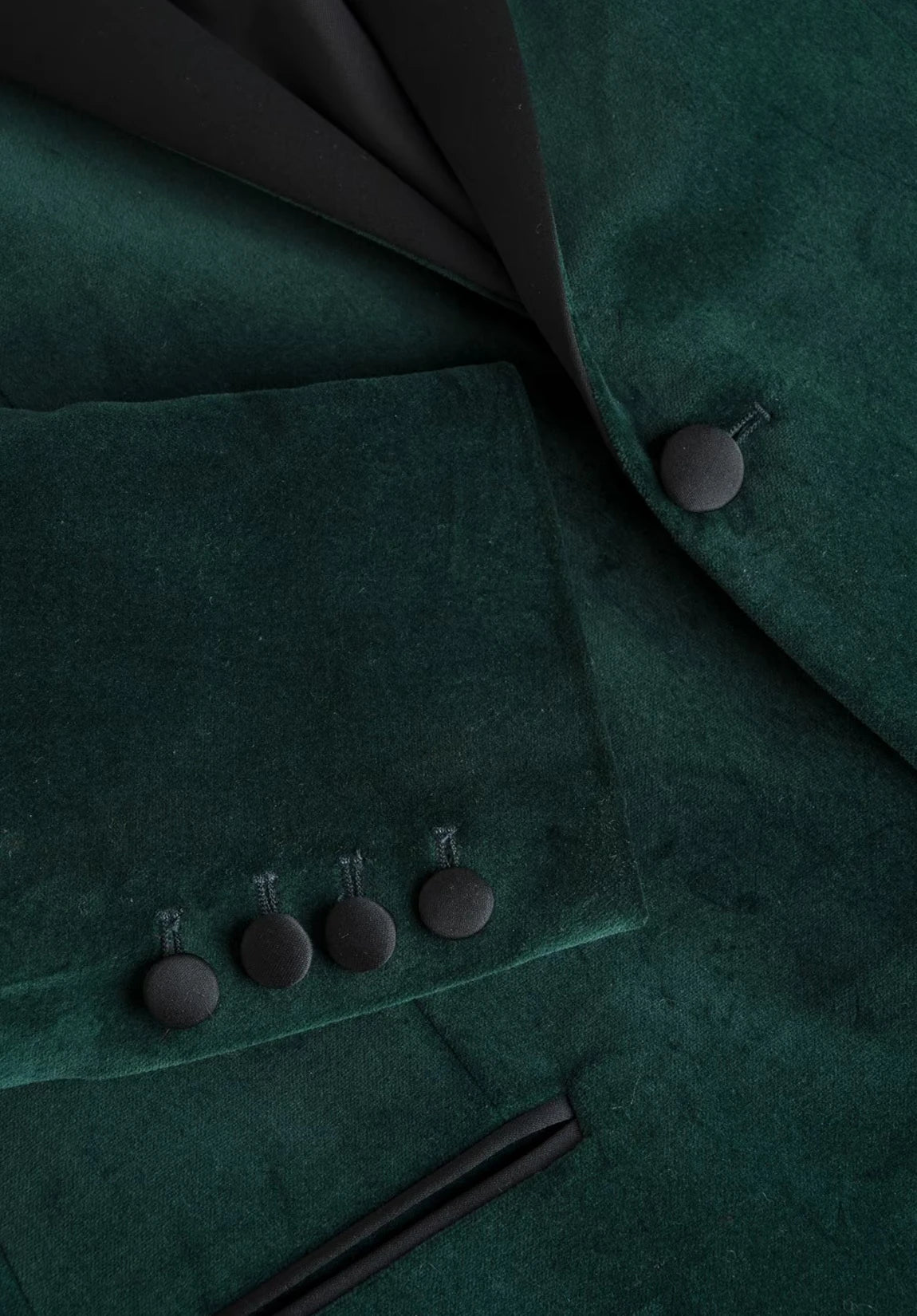 Men's velvet jacket