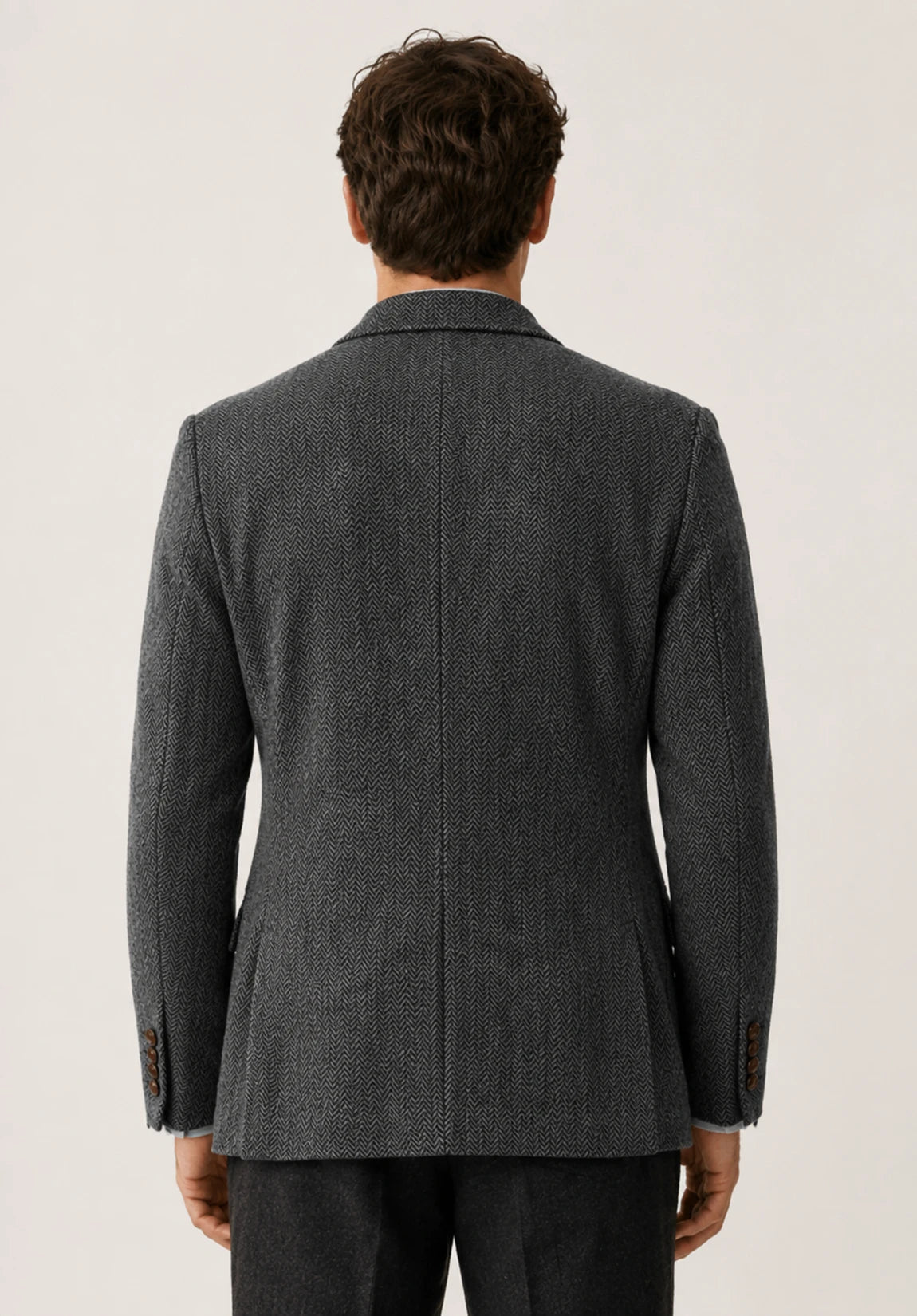Men's herringbone jacket