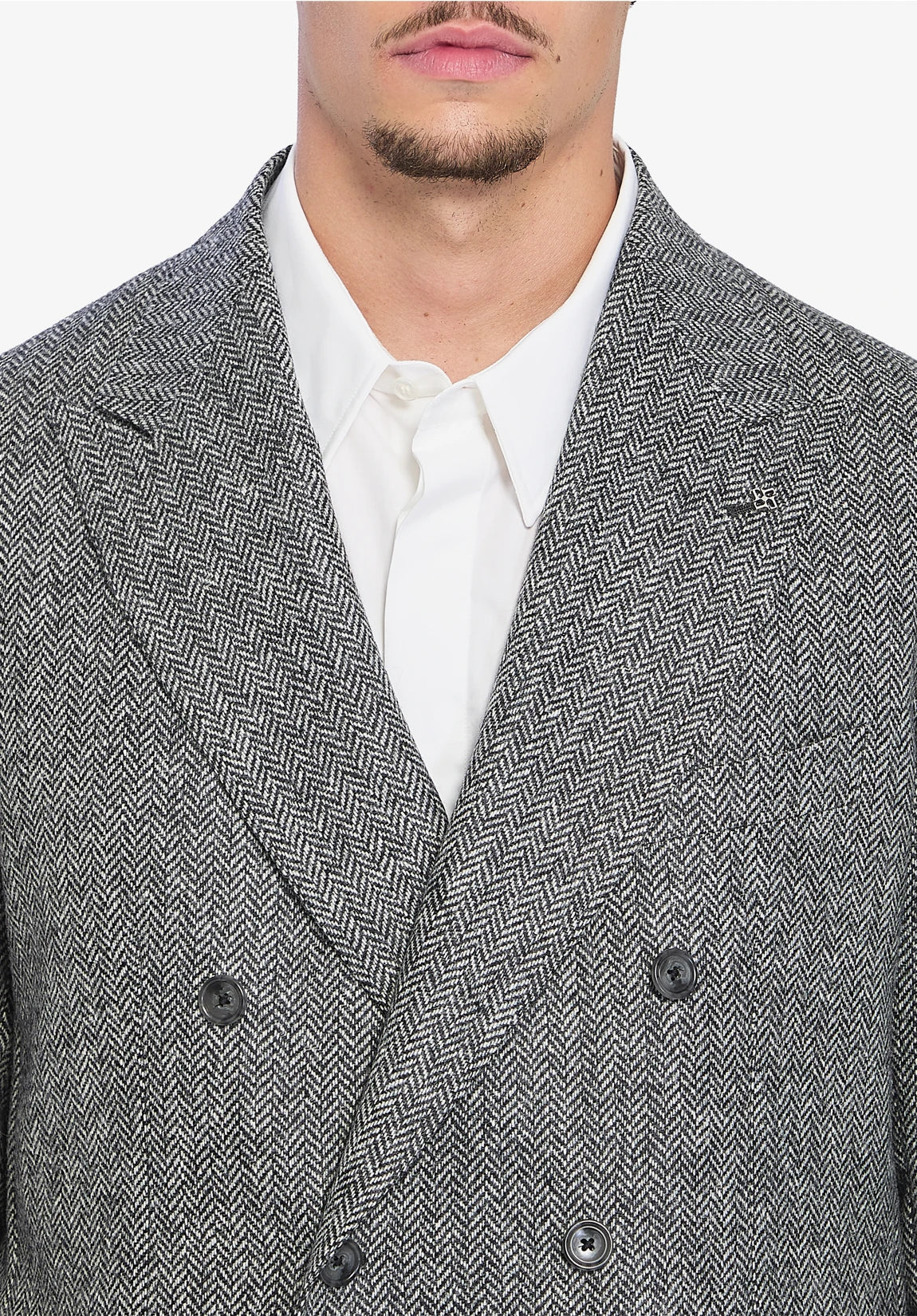 Men's herringbone jacket