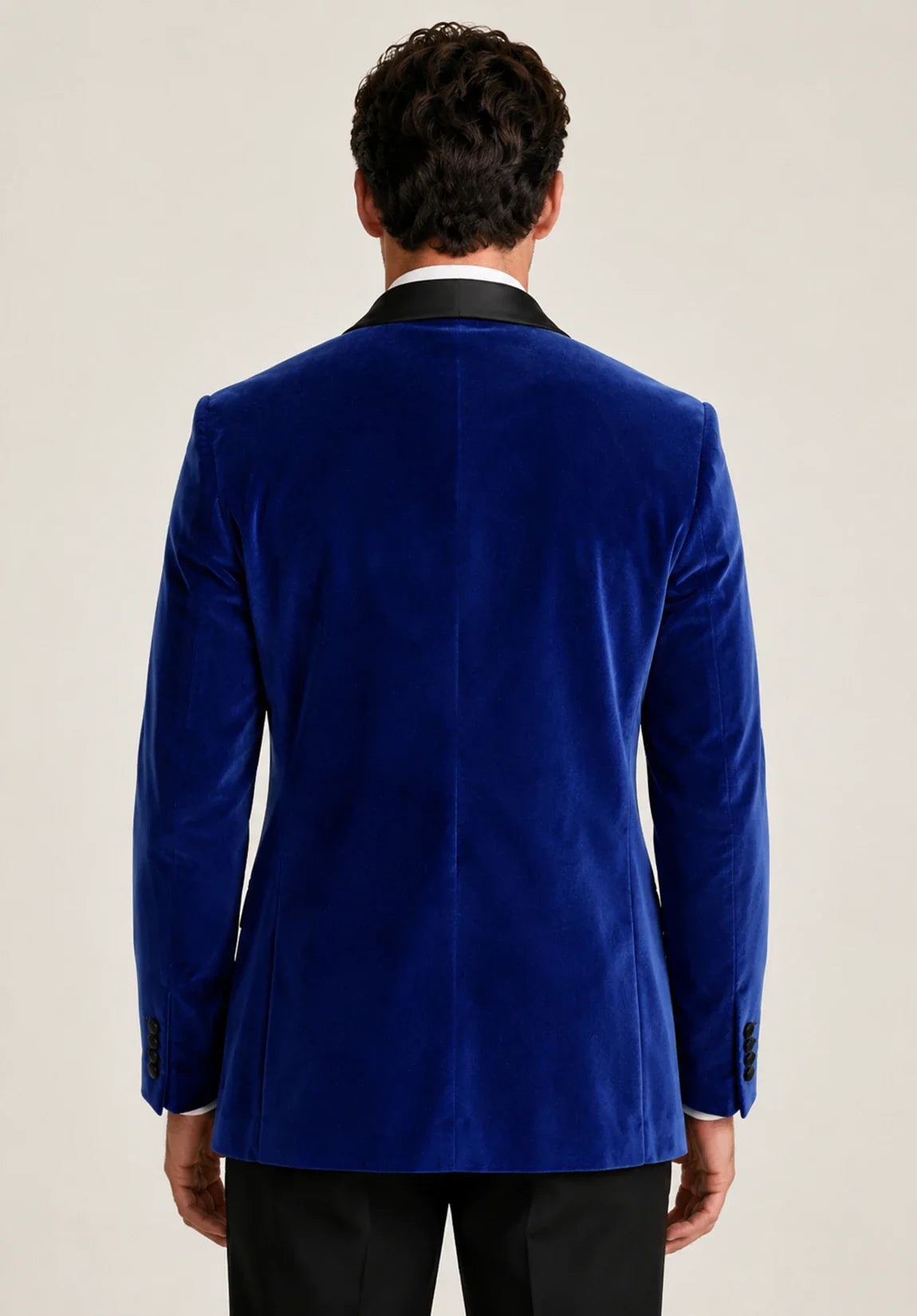 Men's velvet jacket