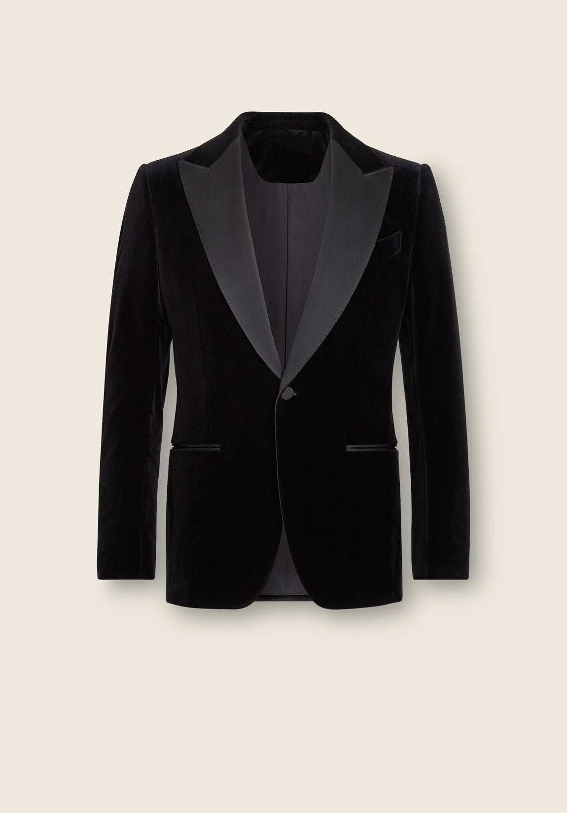 Men's velvet jacket