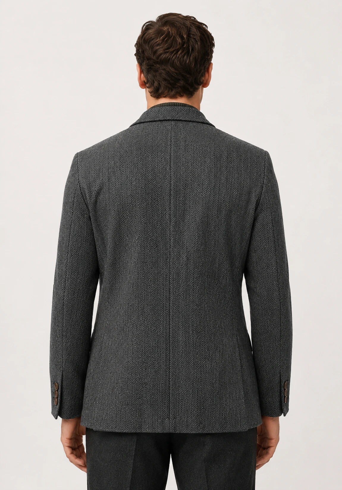 Men's herringbone jacket