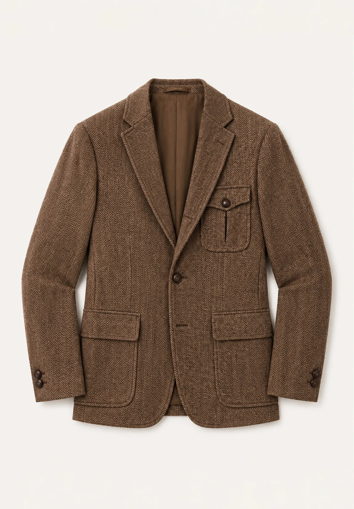 Men's herringbone jacket