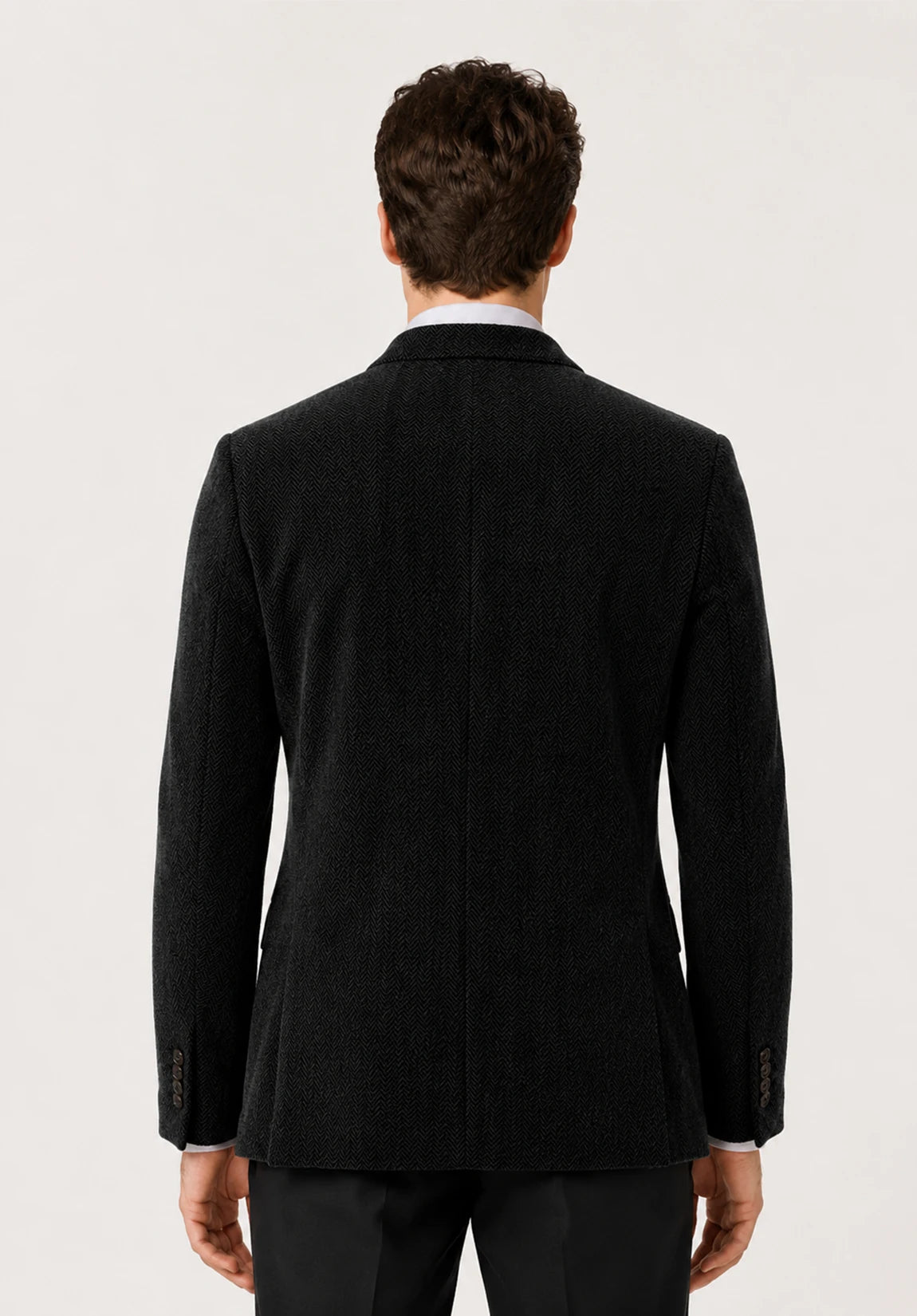 Men's herringbone jacket