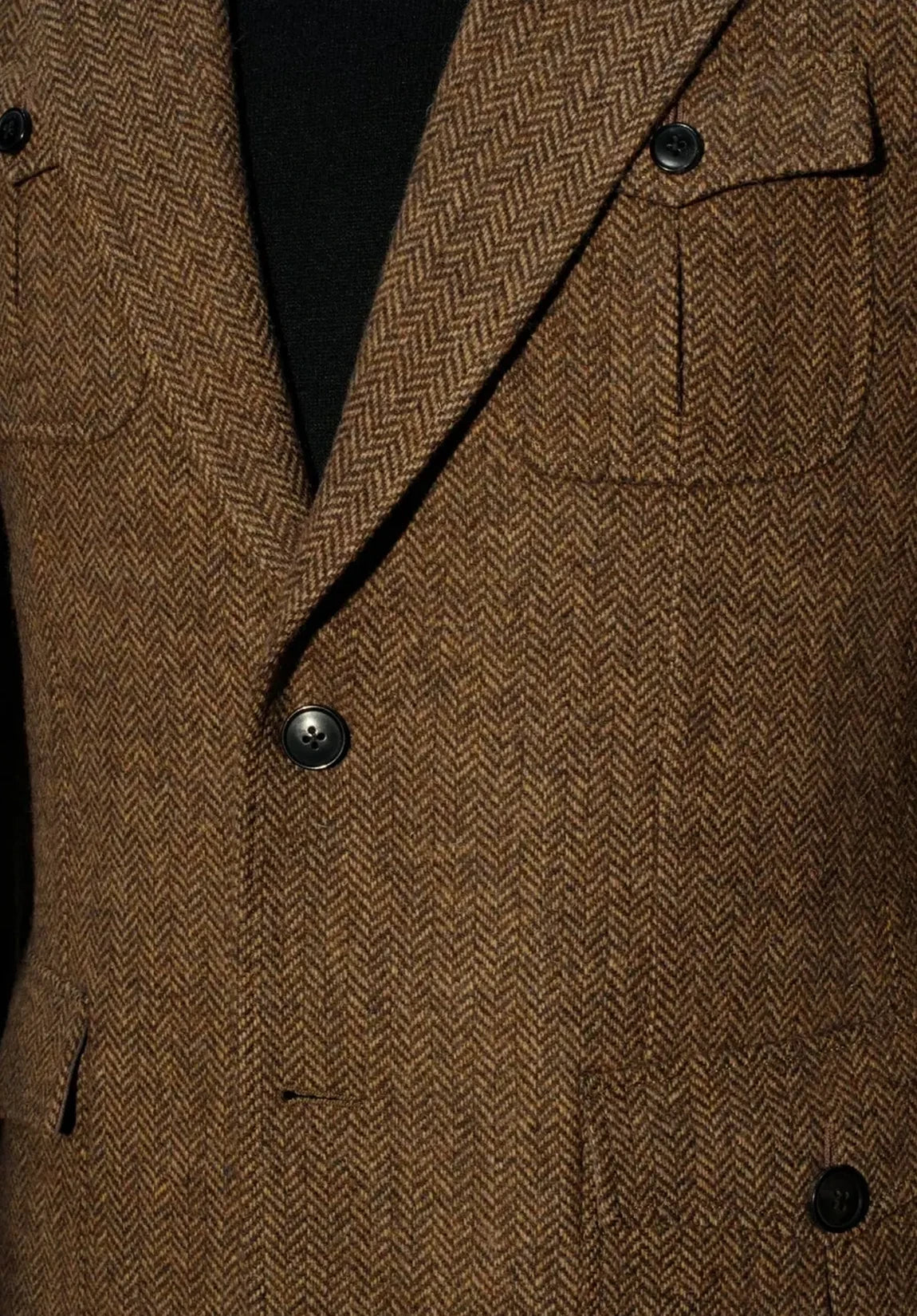 Men's herringbone jacket