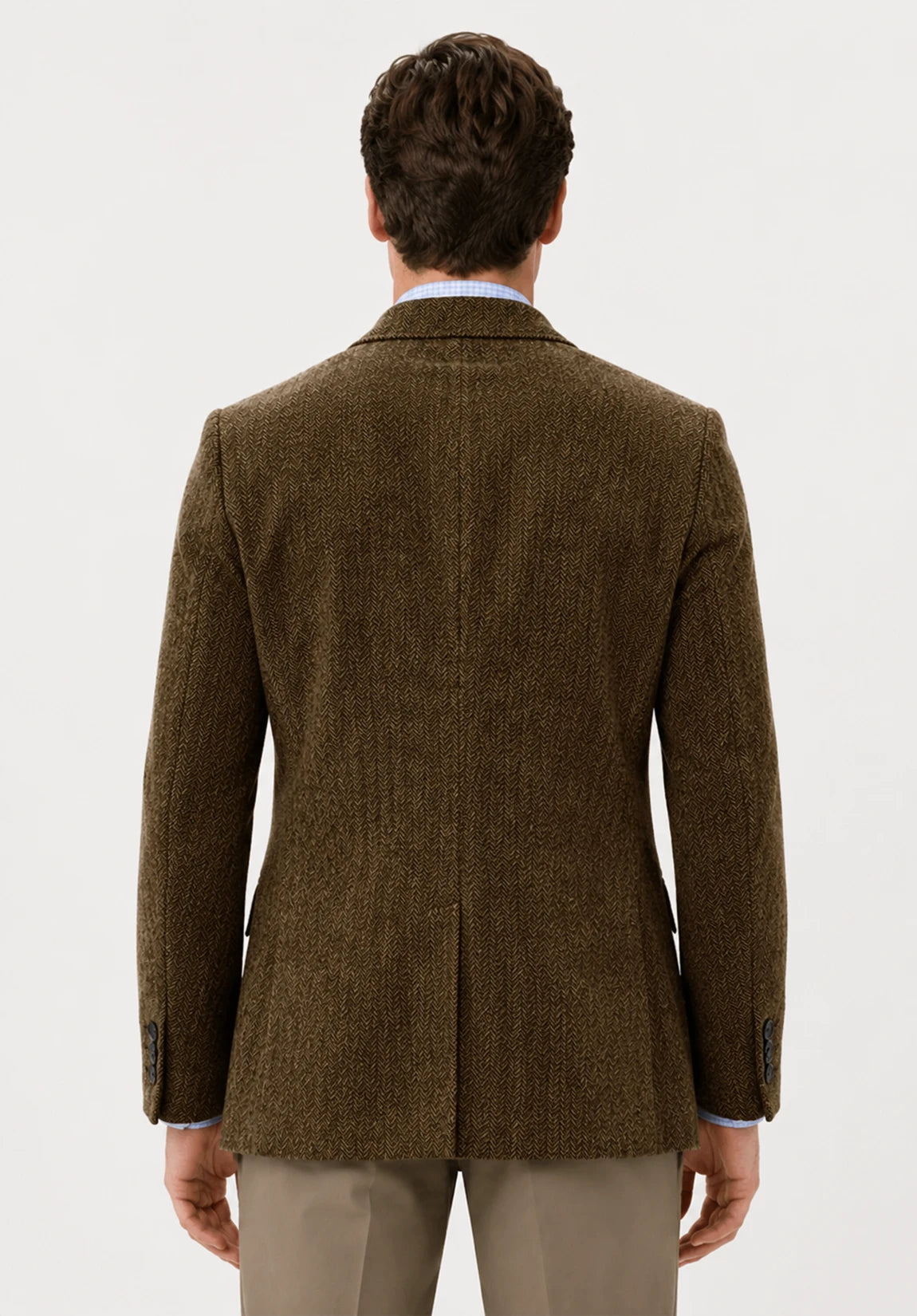 Men's herringbone jacket
