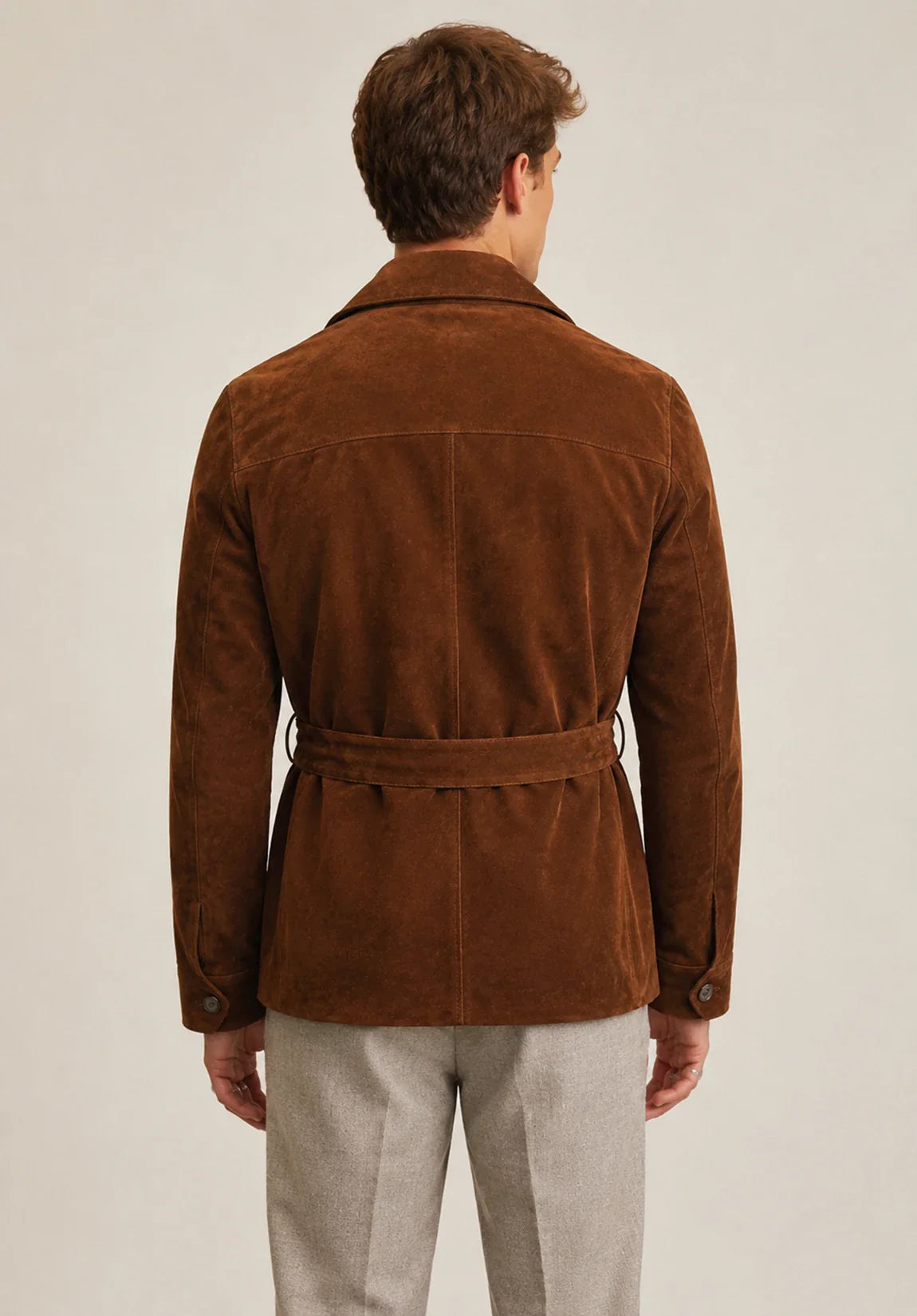 Men's suede jacket