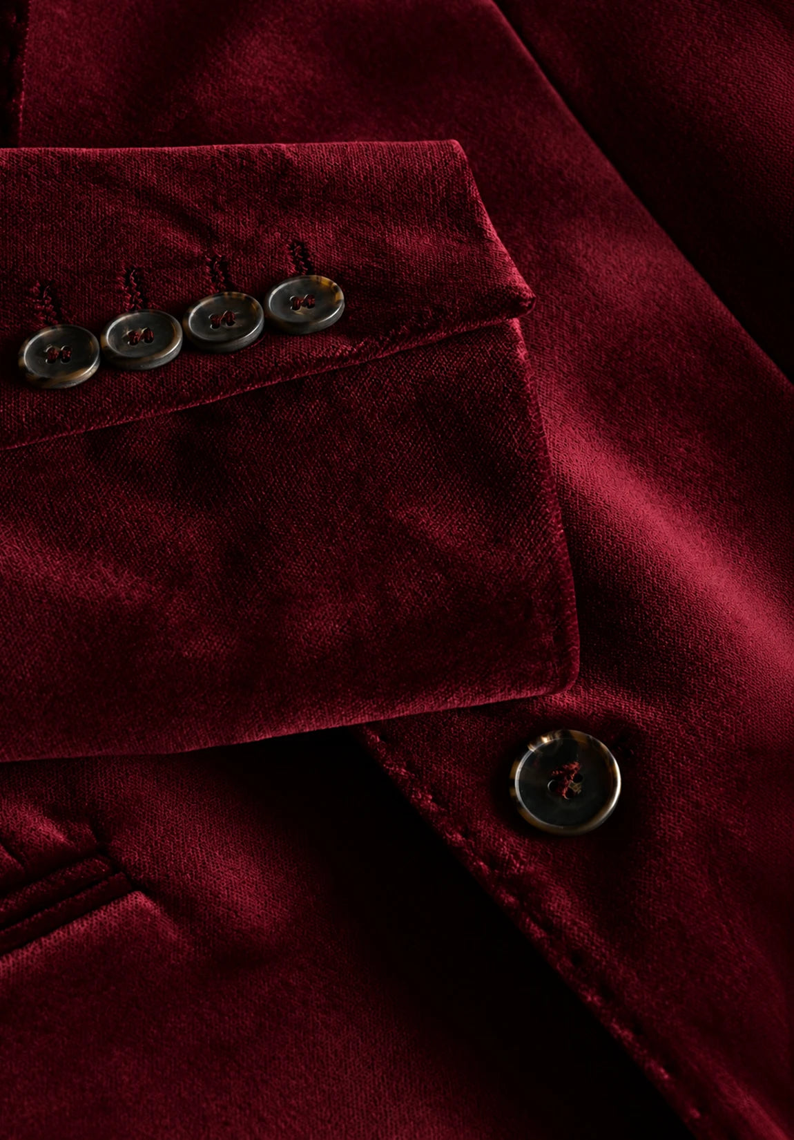 Men's velvet jacket
