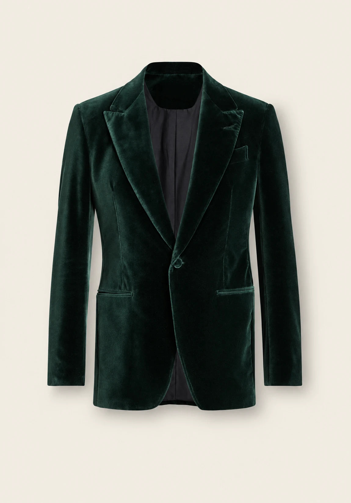 Men's velvet jacket