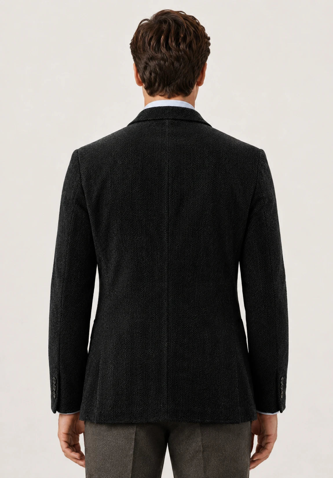 Men's herringbone jacket