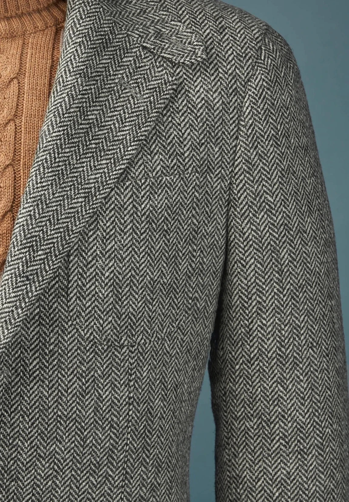 Men's herringbone jacket
