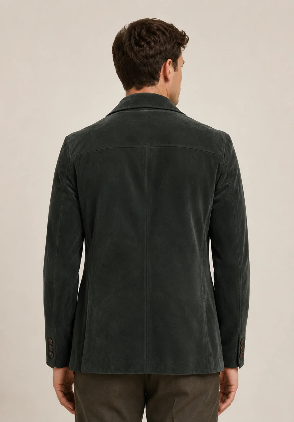 Men's suede jacket
