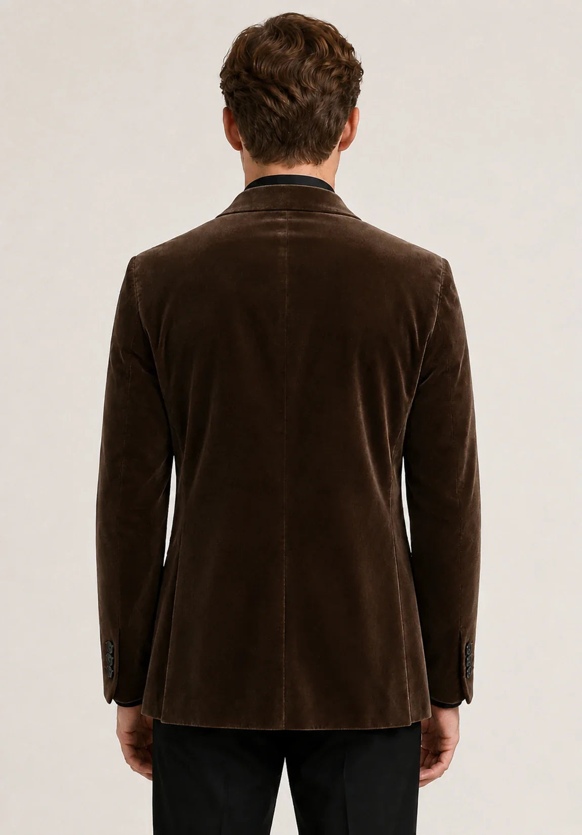 Men's velvet jacket